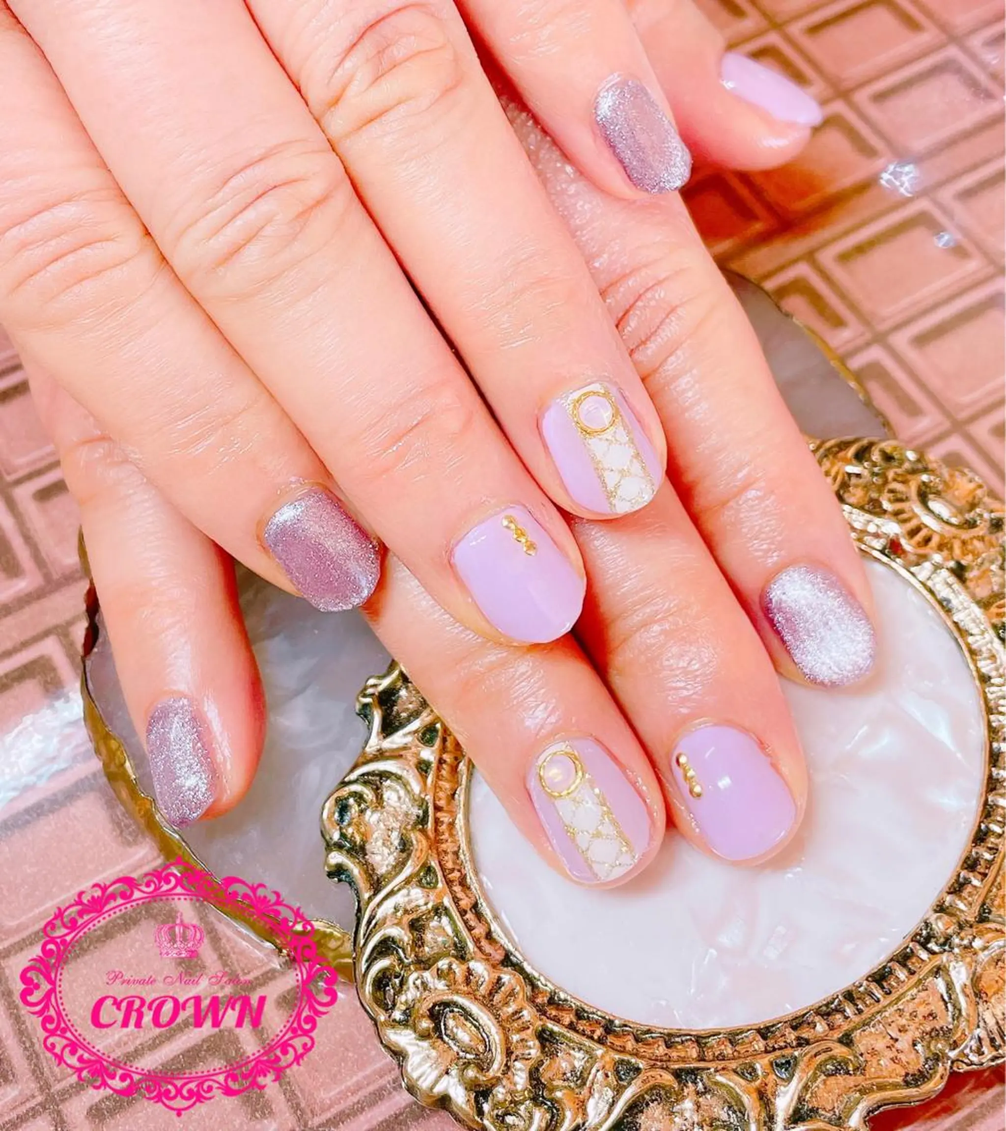 ネイル CROWN プライベートサロンのネイルデザイン