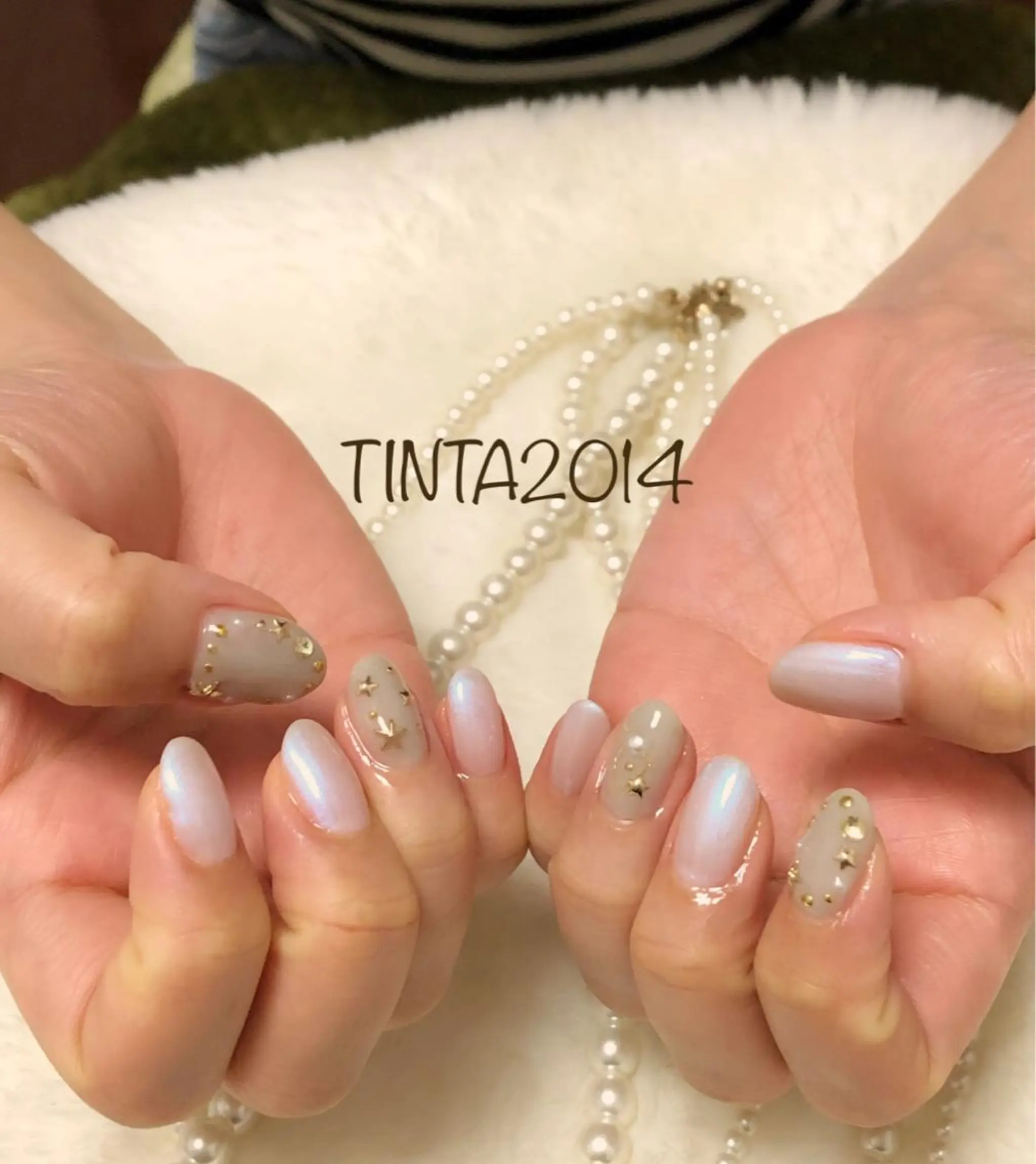 ネイル 冬ネイル ネイルサロン ティンタ所属・馬場 典子のネイルデザイン
