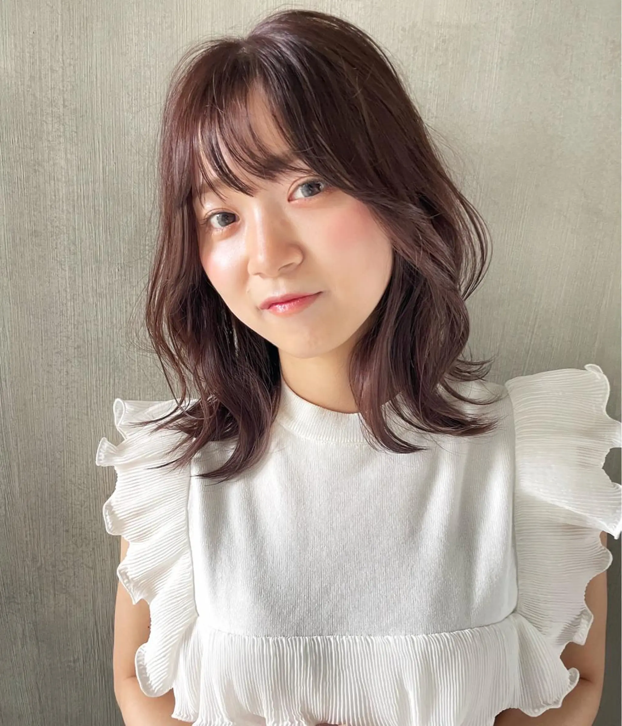 ミディアム HAIR design ARUE所属・仙台1優しい美容師 Kogaのヘアスタイル