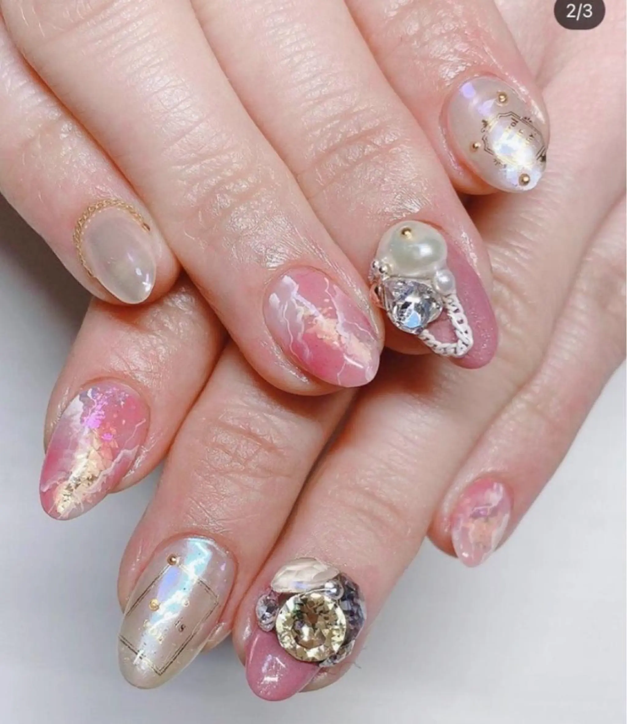 ネイル ハンドネイル JINI NAIL所属・ジニ ネイルのネイルデザイン