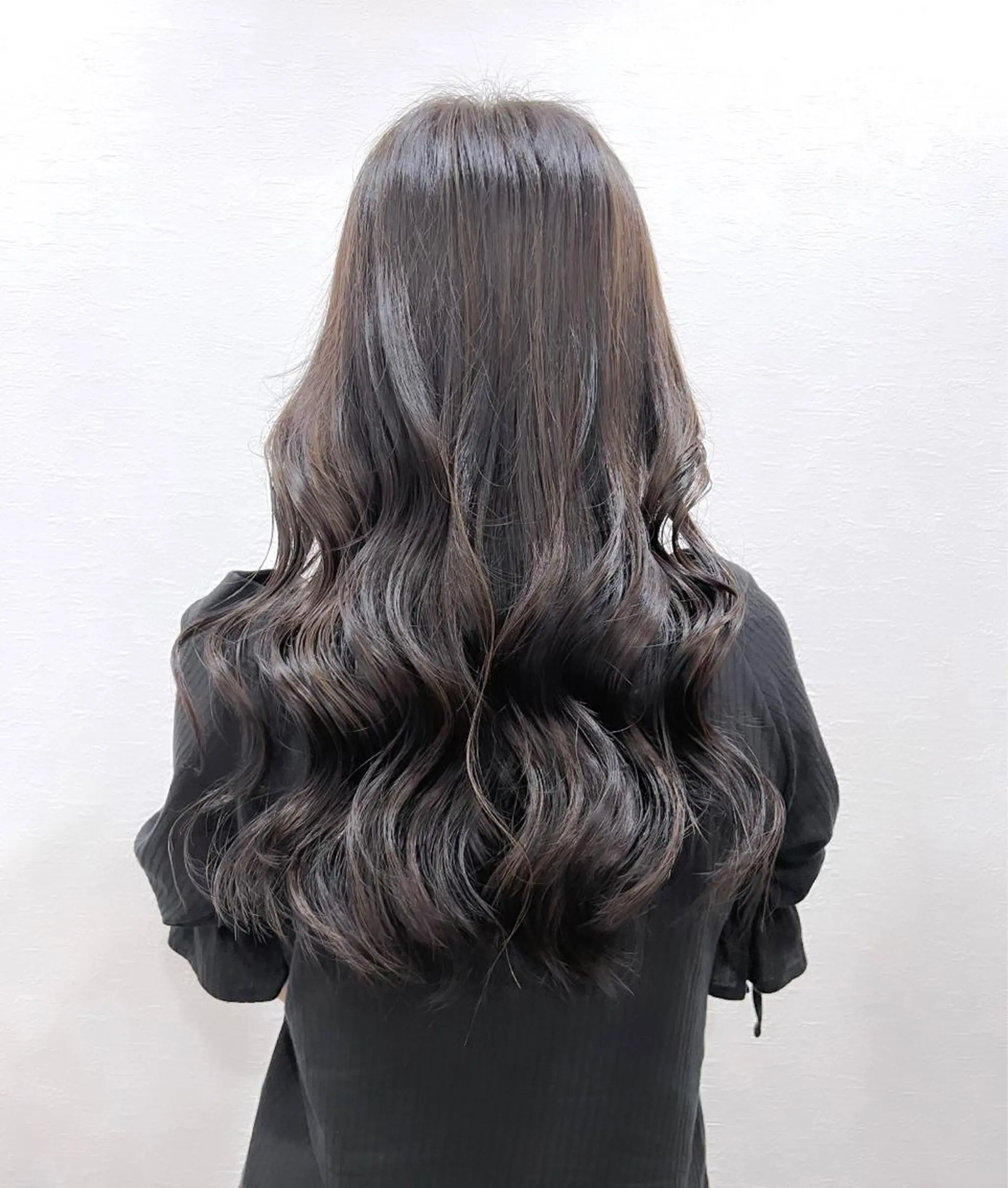 ロング ハイライト カット ヘアカラー CIEL中央町店所属・高野響生 /透明感カラーのヘアスタイル