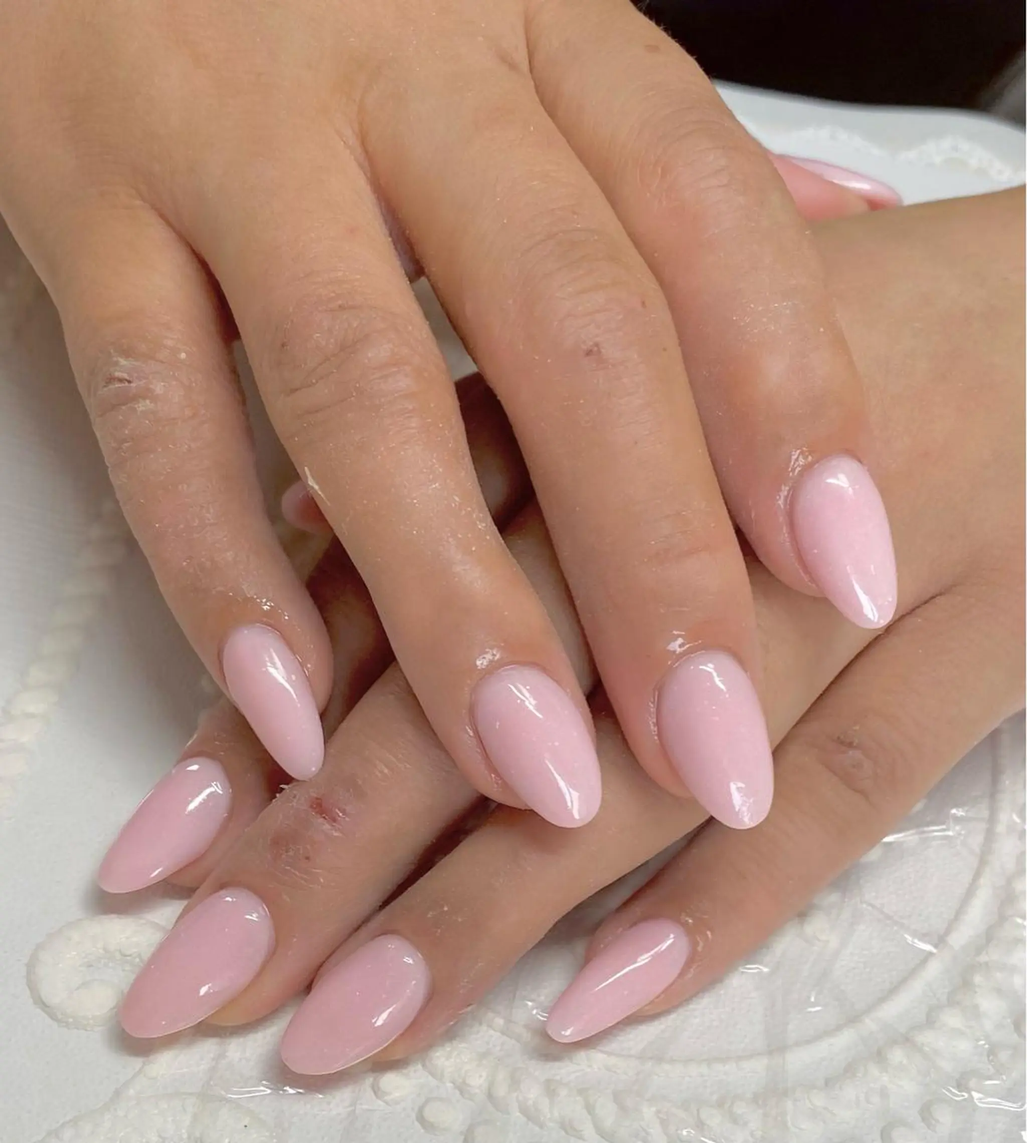 ショート ネイル ハンドネイル lune nail_2017のその他イメージ