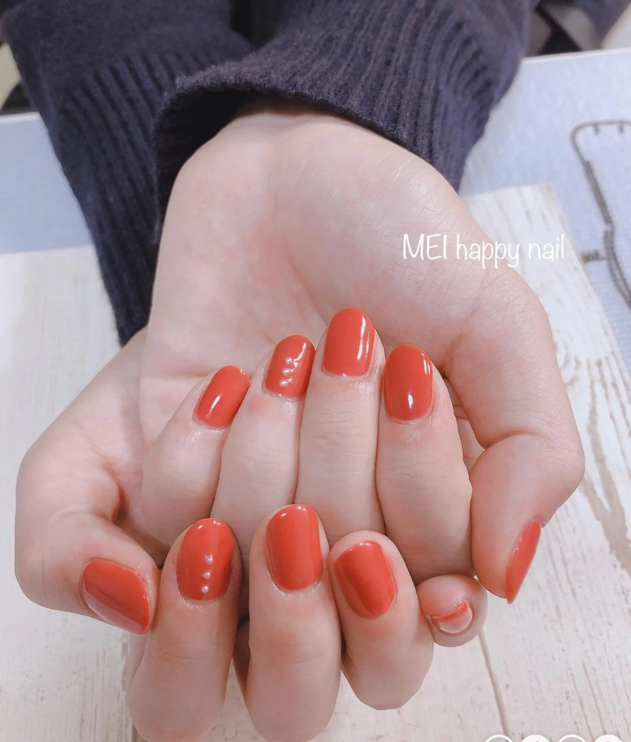 ネイル ハンドケア 北浦和 自爪育成ケアのネイルデザイン