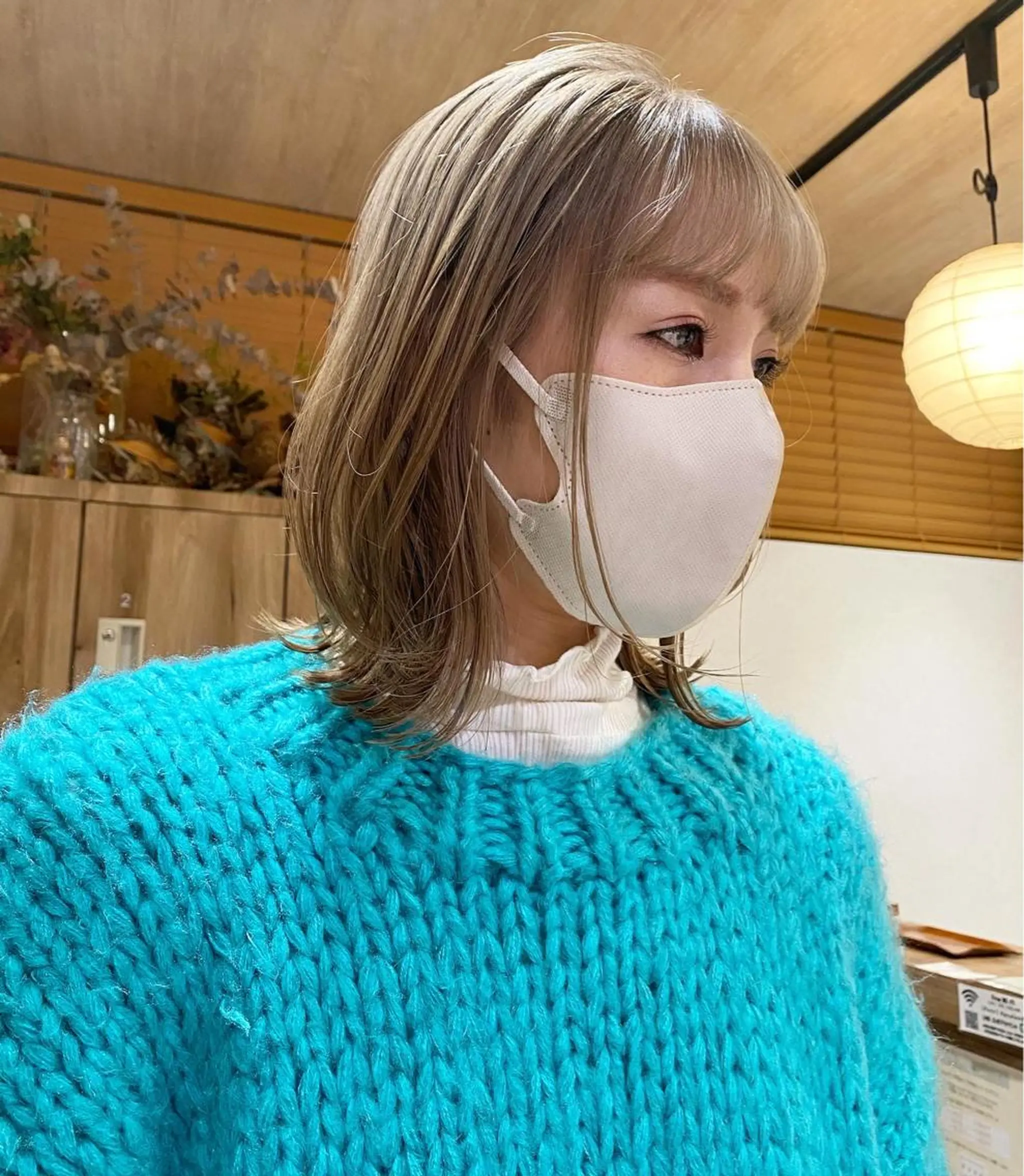 ミディアム カラー 外国人風カラー ヘアカラー トリートメント ヘッドスパ パーマ指名No1 /namiのヘアスタイル