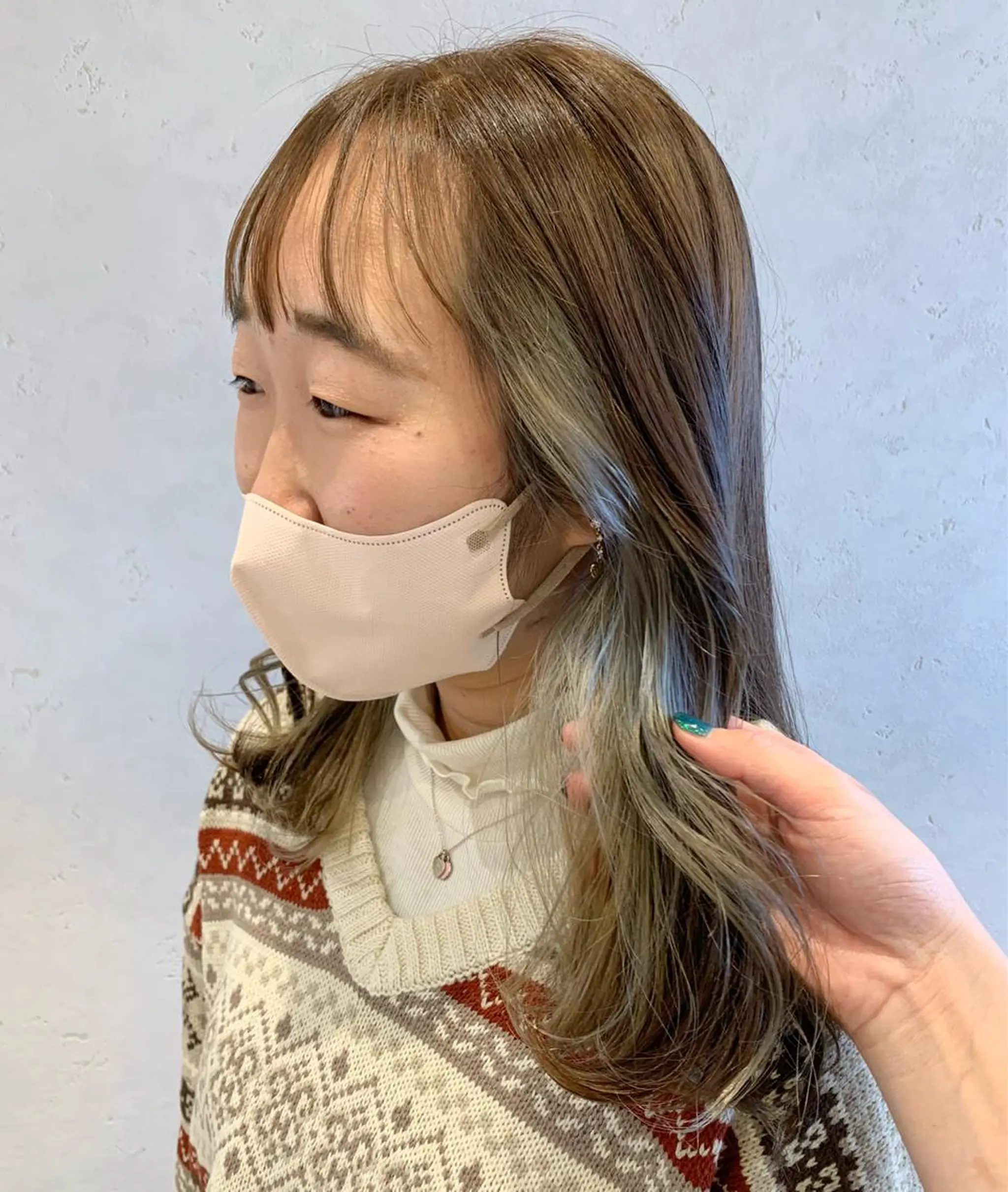 ロング カラー ayumi🌈 インナーカラー🌈のヘアスタイル