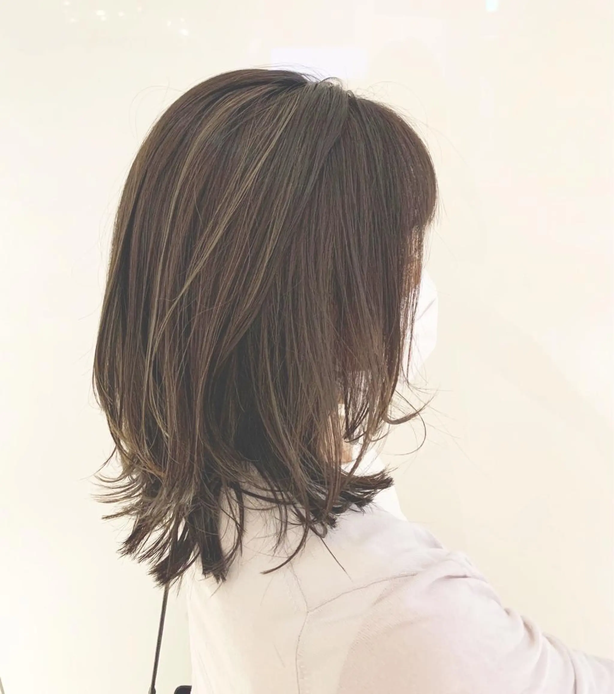 ミディアム カラー カット ヘアカラー トリートメント GO TODAY SHAiRE SALON 梅田店所属・3ヶ月持ちが良い ボブ/ショートのヘアスタイル