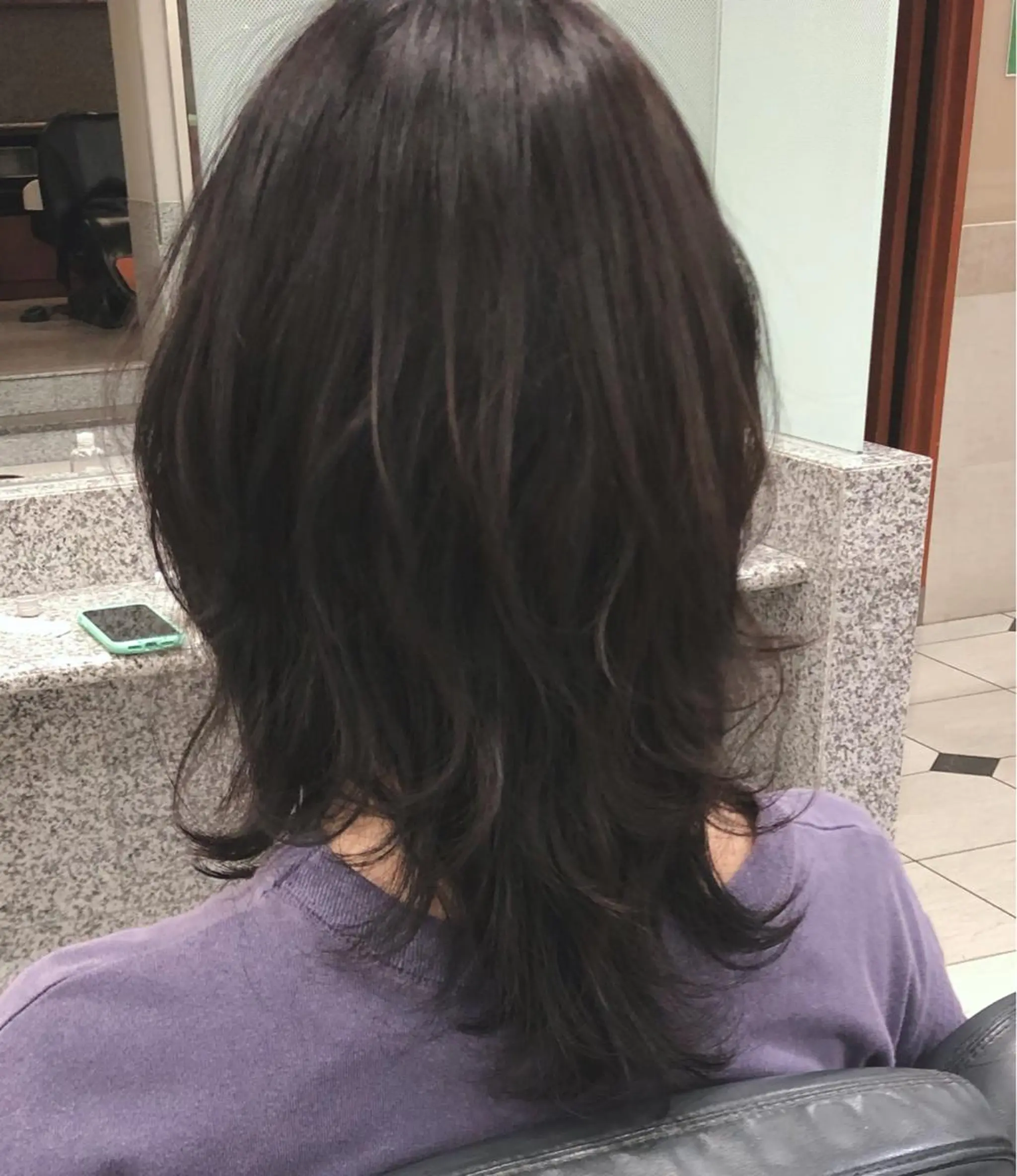 セミロング 浅草 nia SUGIURAのヘアスタイル