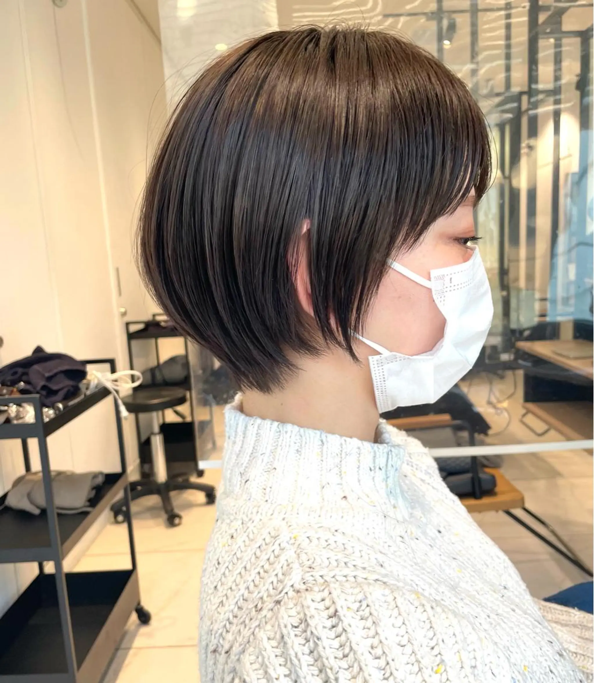 ショート カット ヘアカラー 【ショート、艶髪】 新海龍哉のヘアスタイル