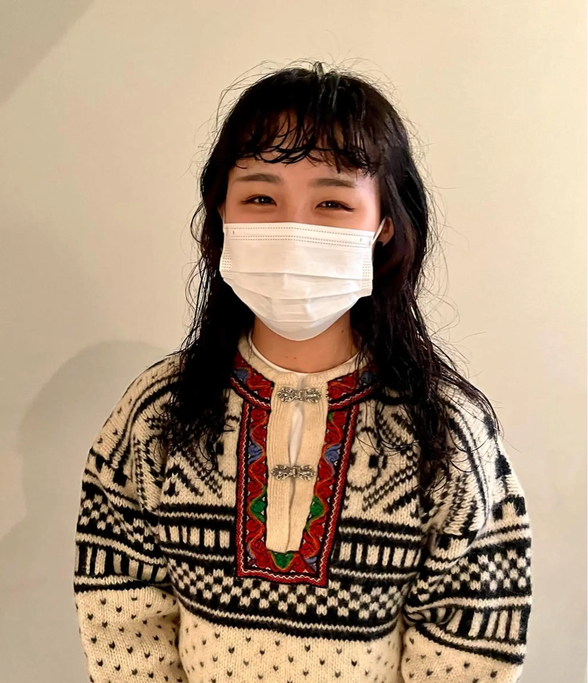 ロング パーマ room3小出 奈央子のヘアスタイル