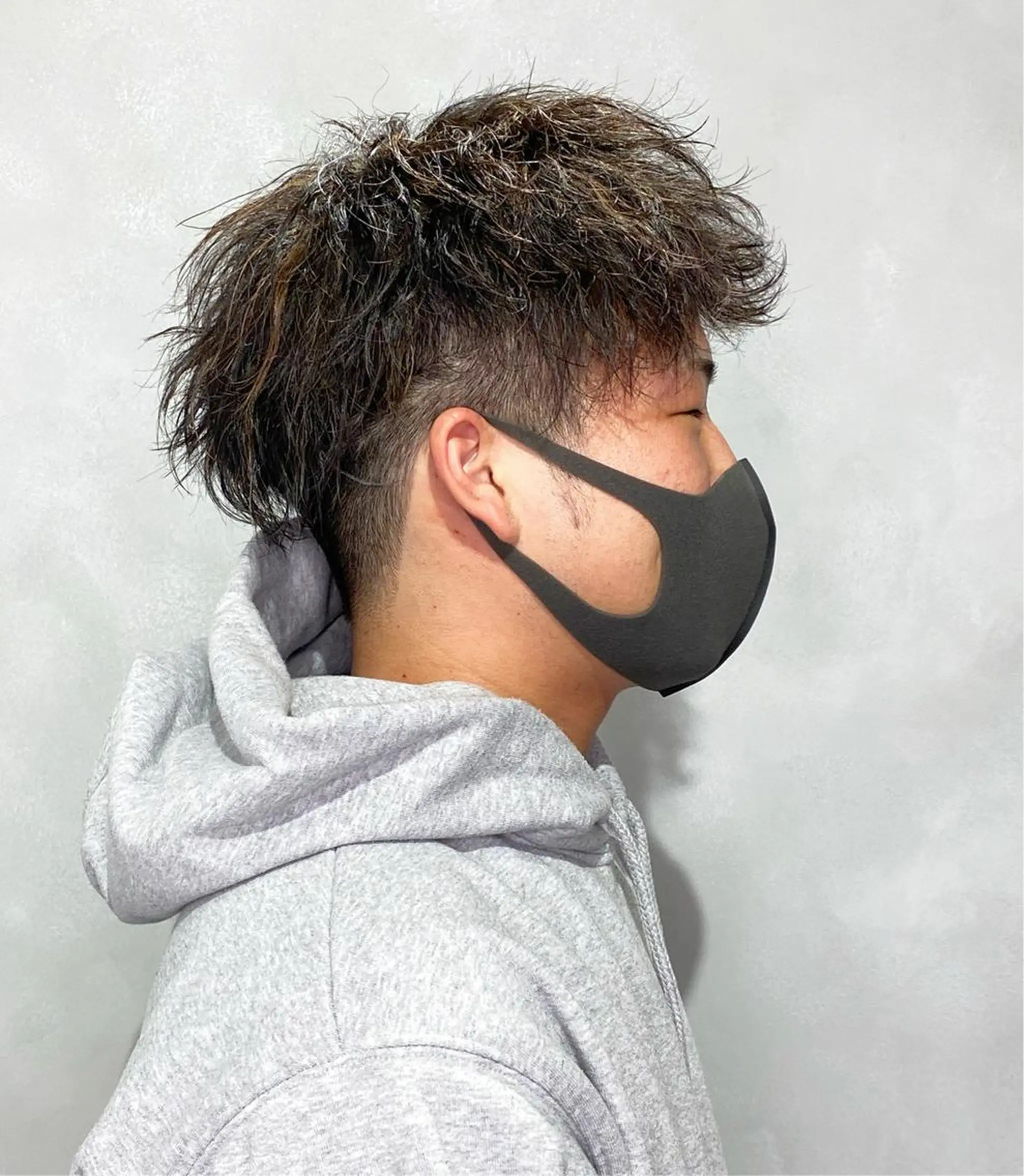 カラー パーマ メンズ 髪質改善/縮毛矯正 レイヤー/松川匠のヘアスタイル