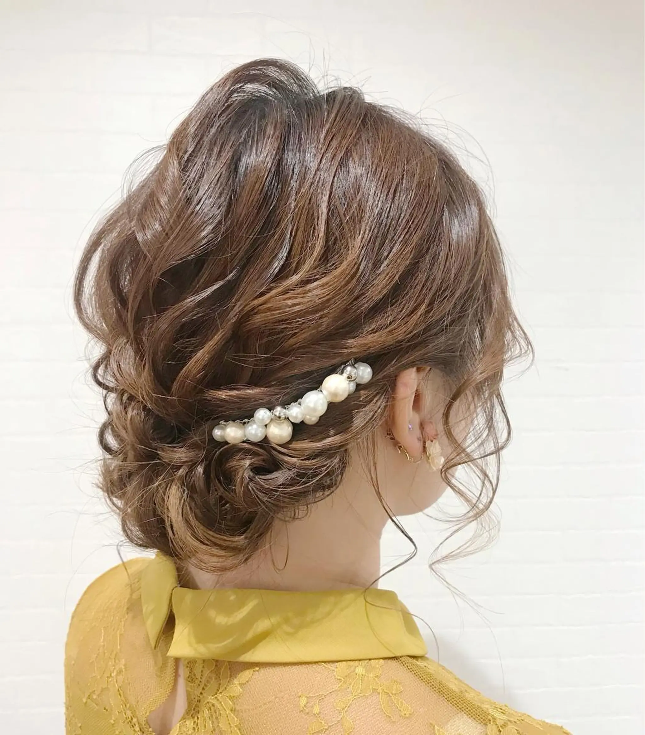 ミディアム ヘアアレンジ ヘアセット GRANLUSSO 〜グランルッソ駅前店所属・木口 嘉美のヘアスタイル