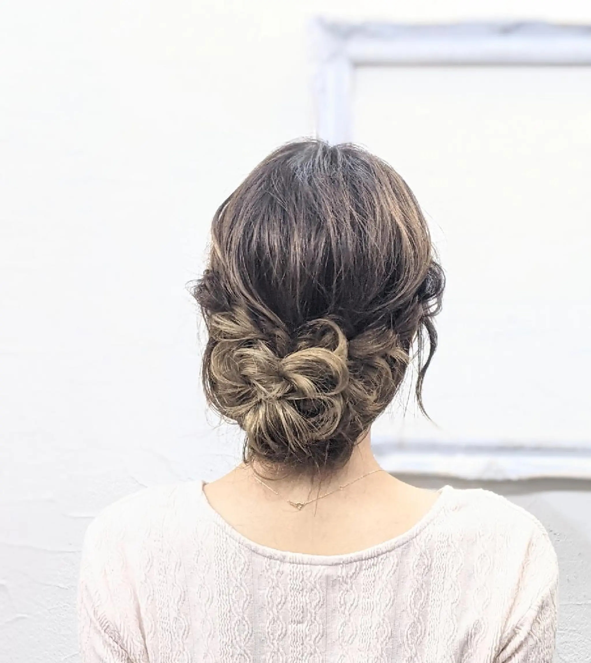 セミロング ヘアアレンジ 浴衣 Ruheplatz所属・HIKARI＠ Ruheplatzのヘアスタイル