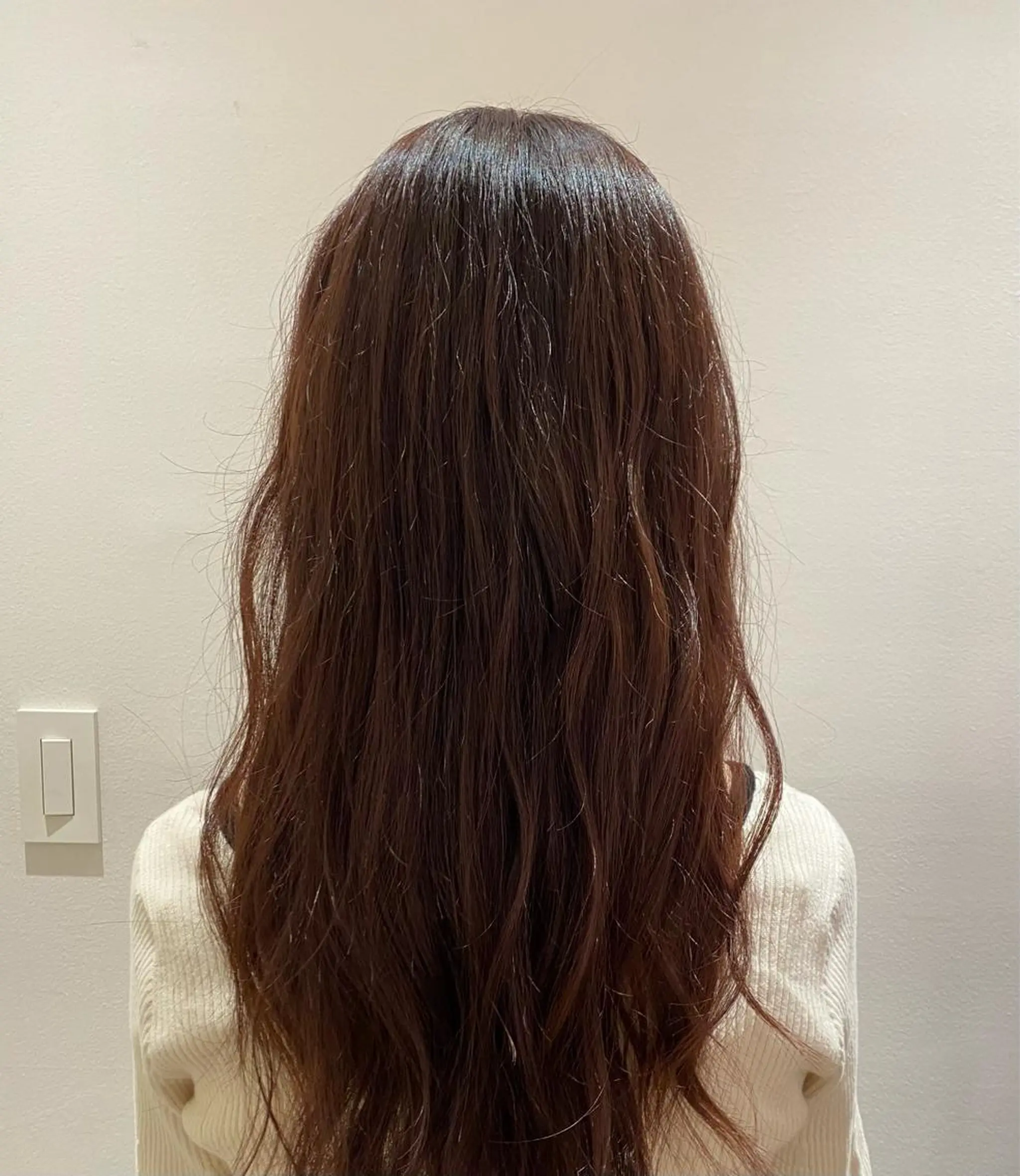 ロング カラー 女性専用サロンmelt四条畷所属・三代 遥香のヘアスタイル