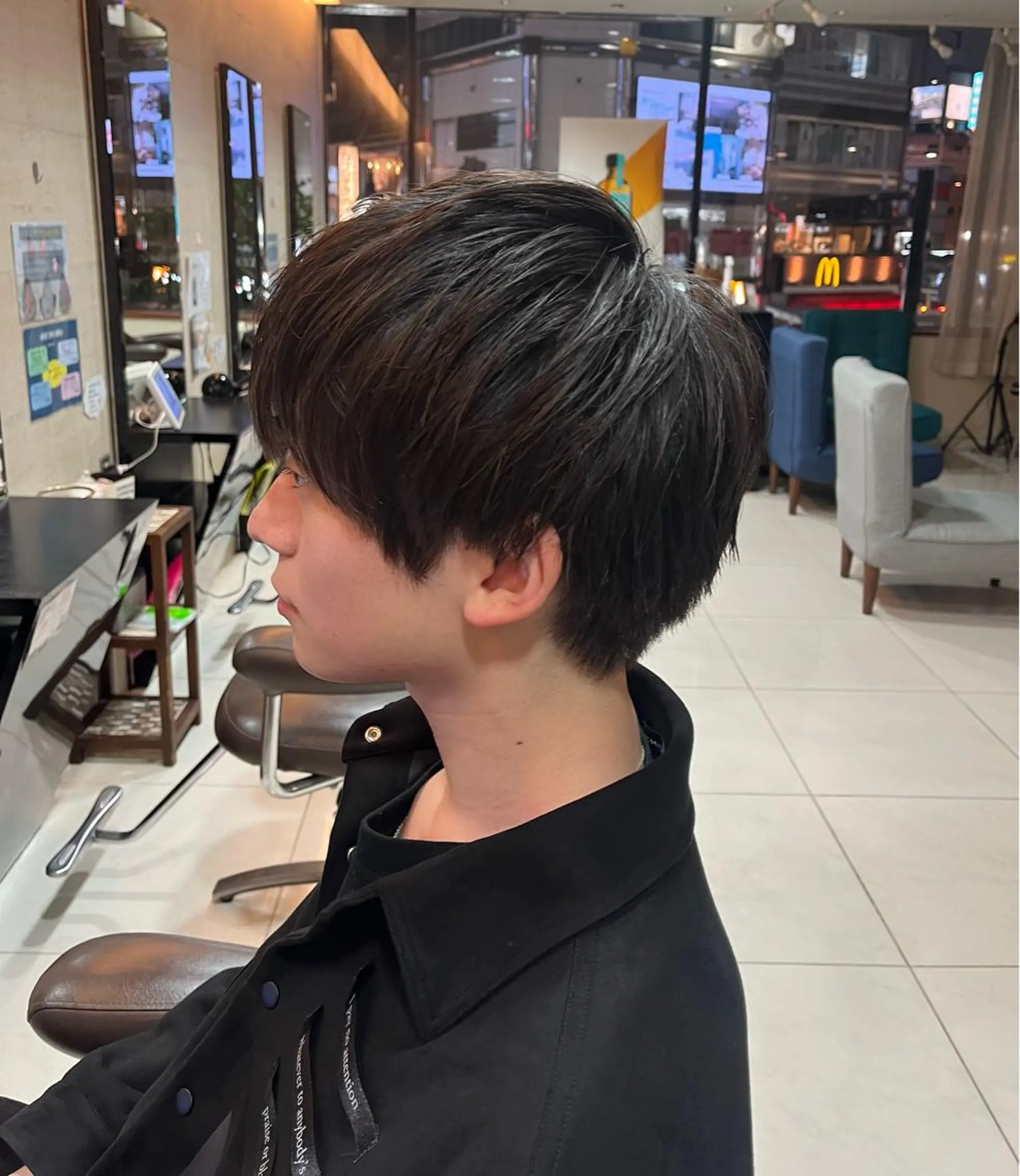 ショート メンズ 🪽髪質改善ストレー ト🤍美羽🤍のヘアスタイル