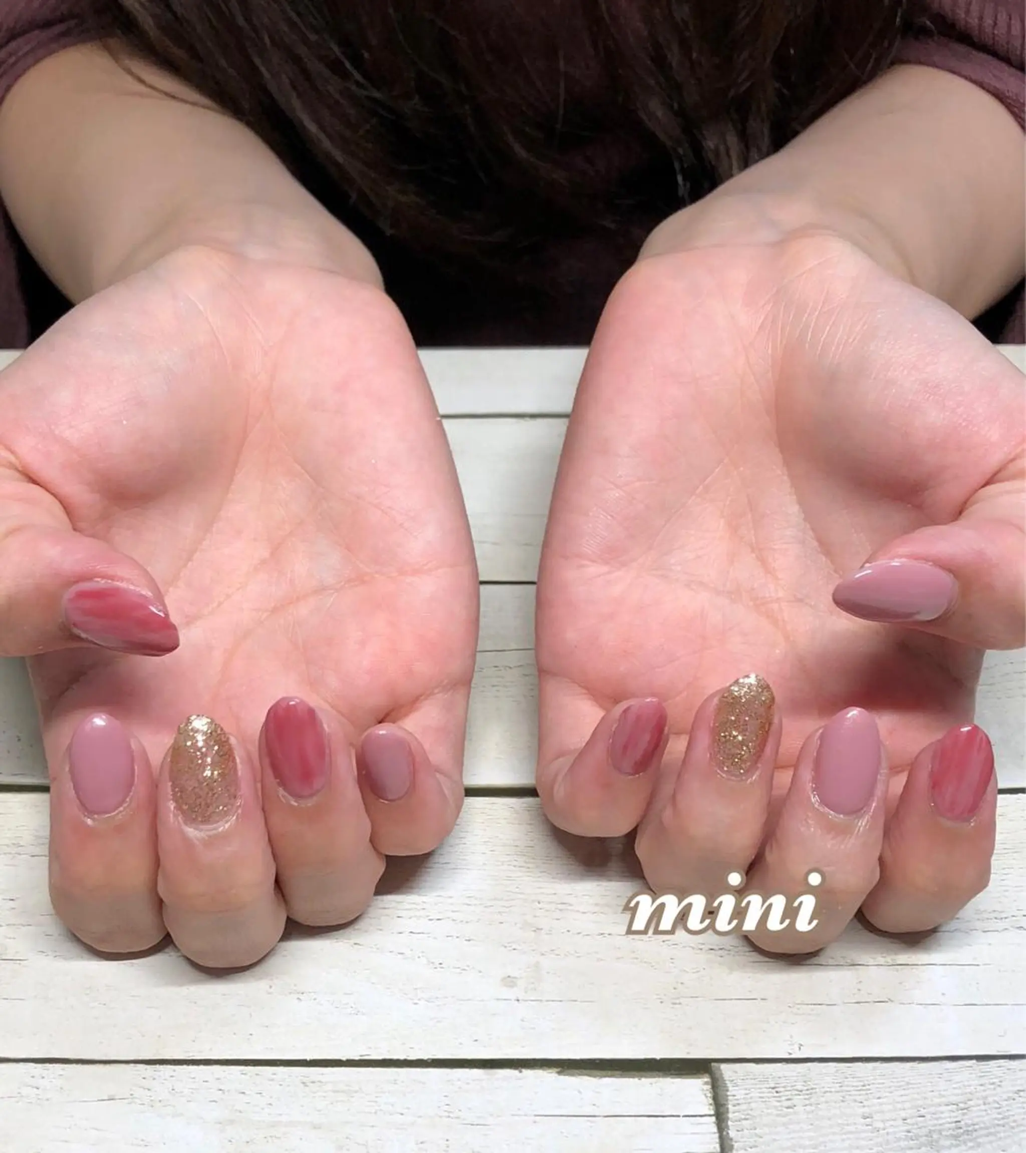 ネイル ニュアンスネイル いそやま あつこのネイルデザイン