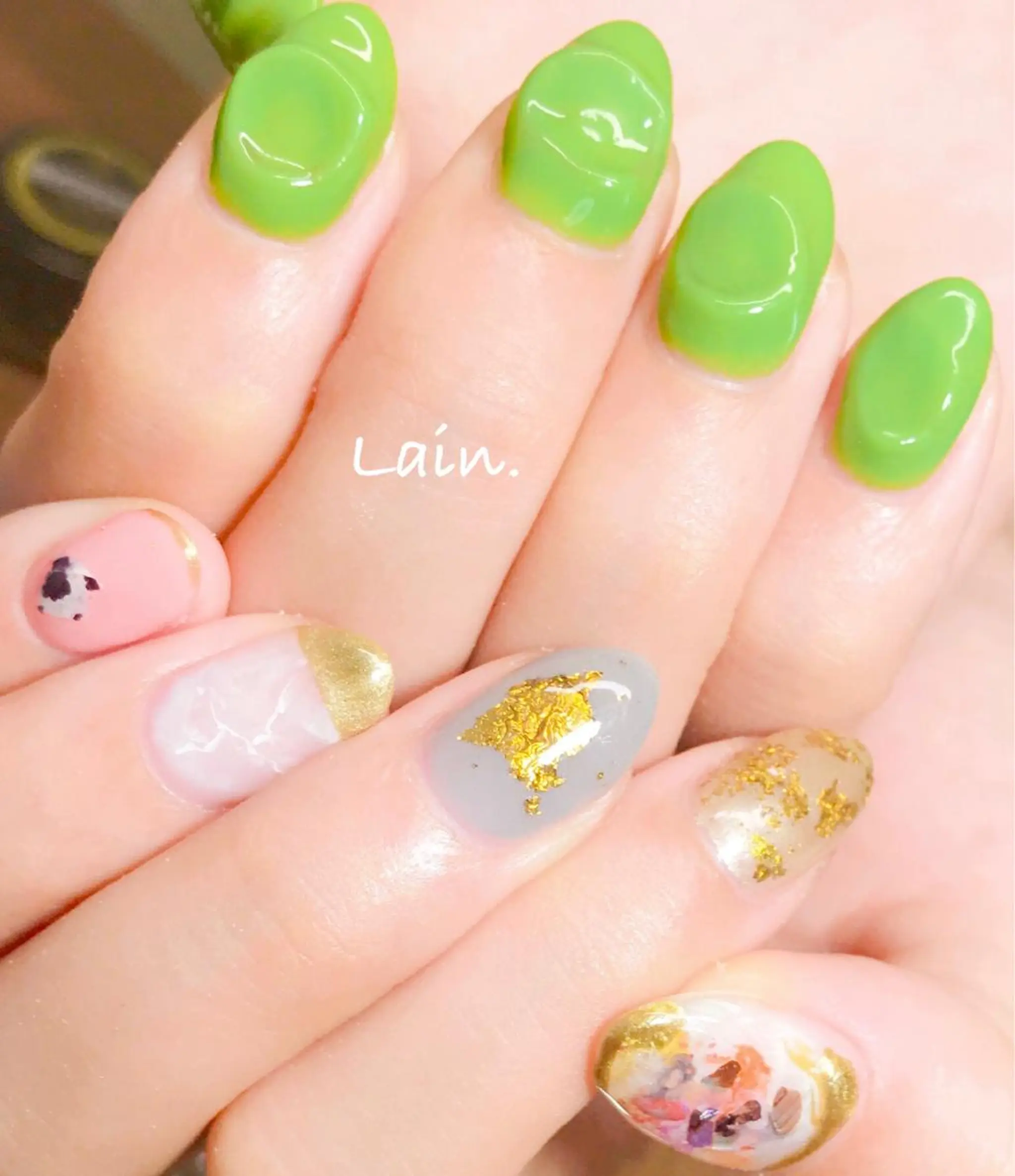 ネイル Liennail 持込デザインやり放題のネイルデザイン