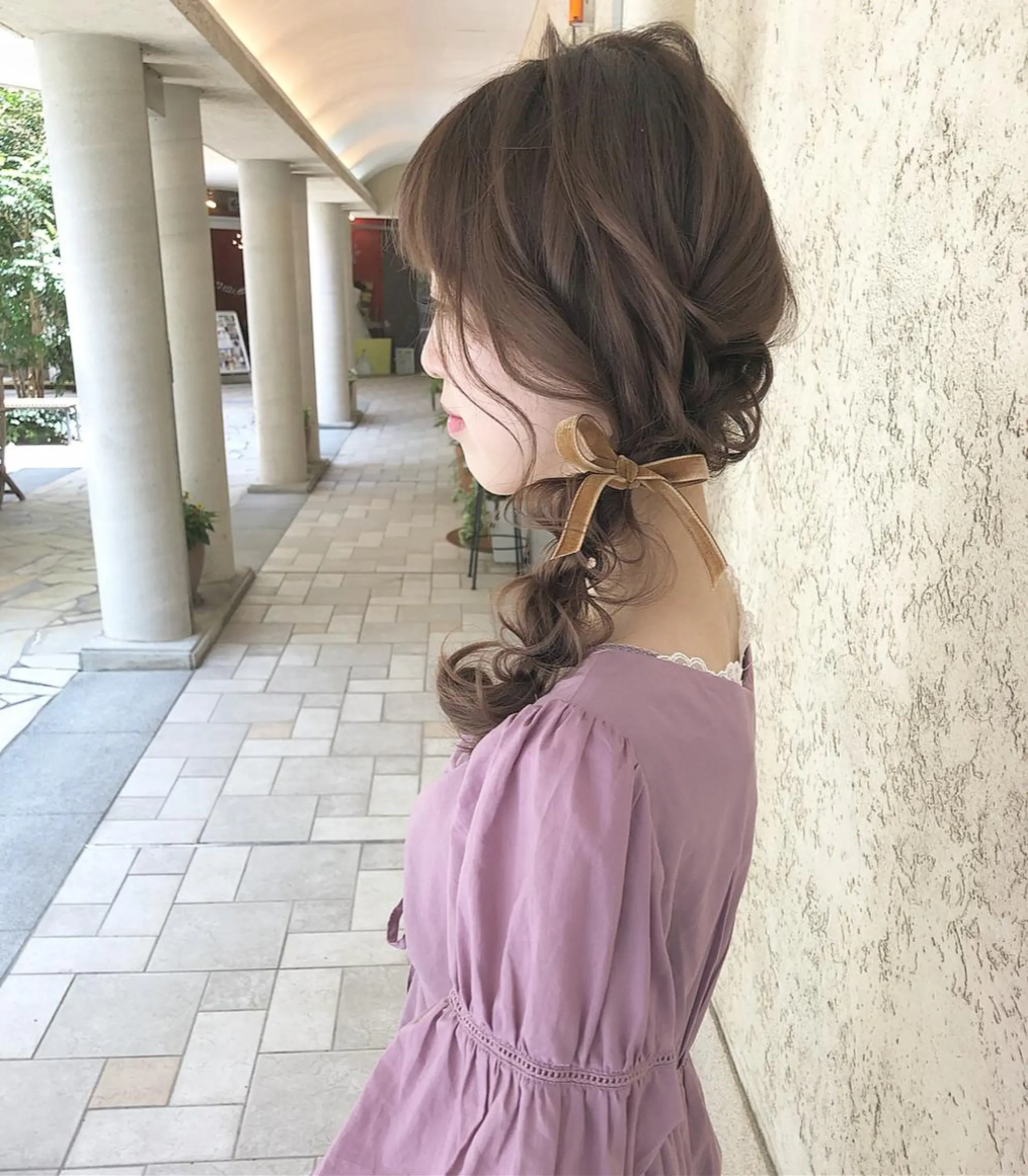 ロング カラー ヘアアレンジ autre所属・大久保 ひでなりのヘアスタイル