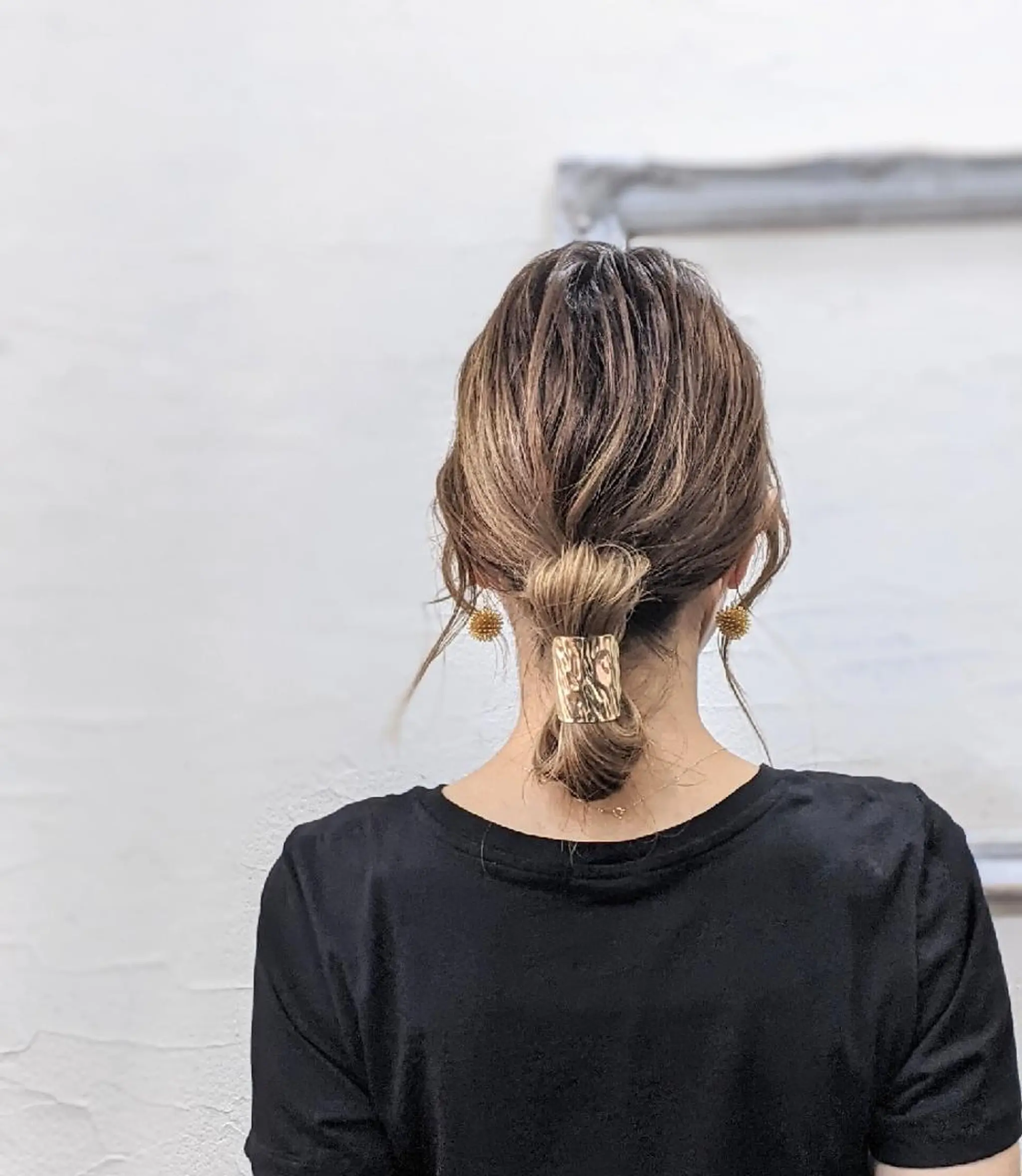 セミロング ヘアアレンジ Ruheplatz所属・HIKARI＠ Ruheplatzのヘアスタイル