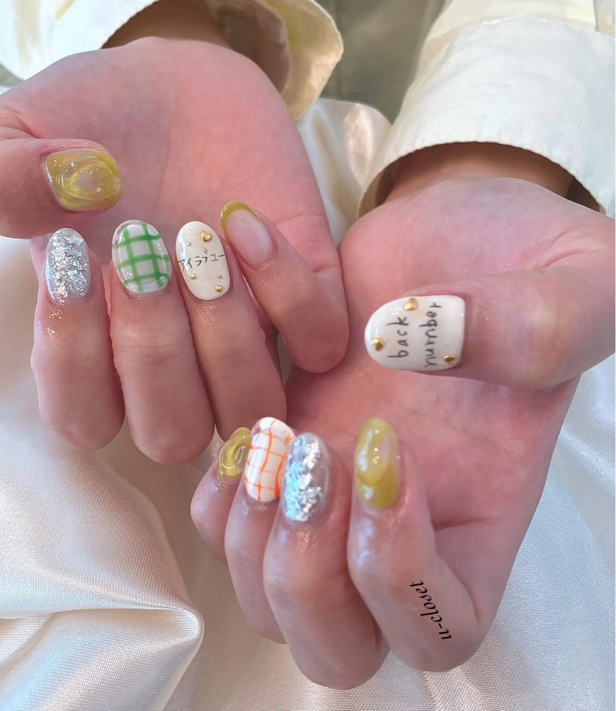 ネイル ハンドネイル u closetのネイルデザイン