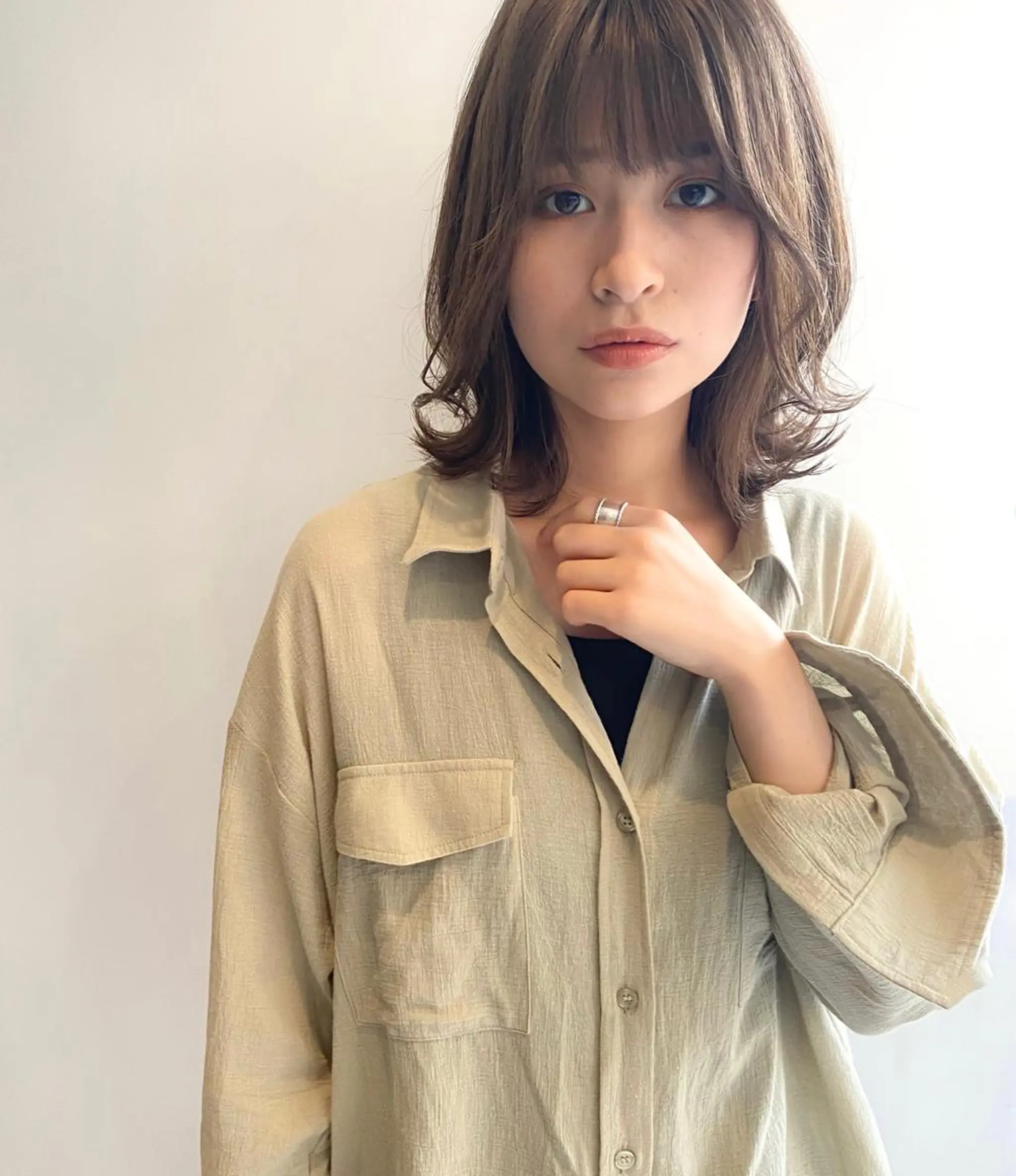 ミディアム SALOWIN大宮suite所属・🫧髪質改善🫧 園城寺裕也のヘアスタイル