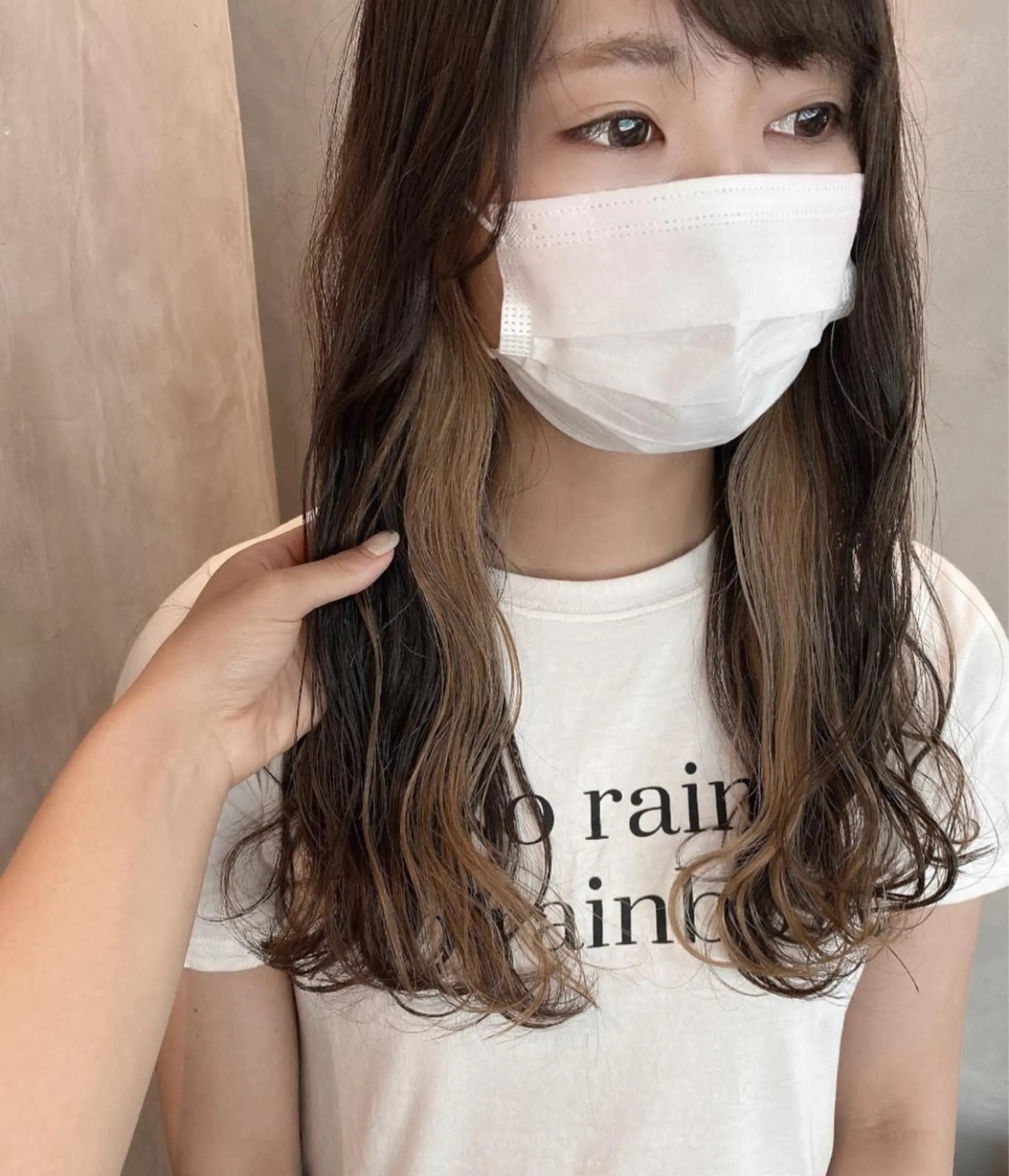 セミロング カラー ヘアアレンジ stylist/蛯谷 珠里のヘアスタイル