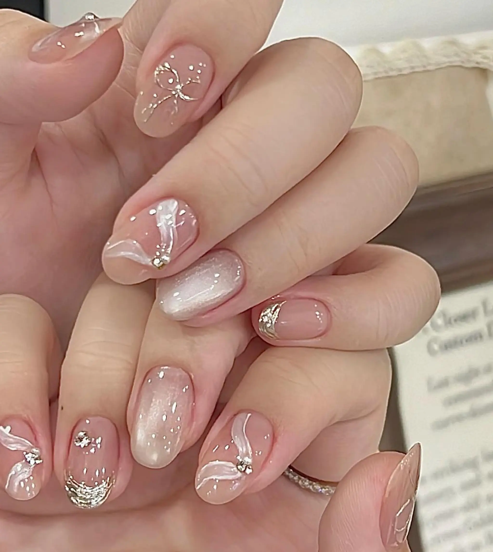 ネイル ハンドネイル リリ 奈🎀のネイルデザイン