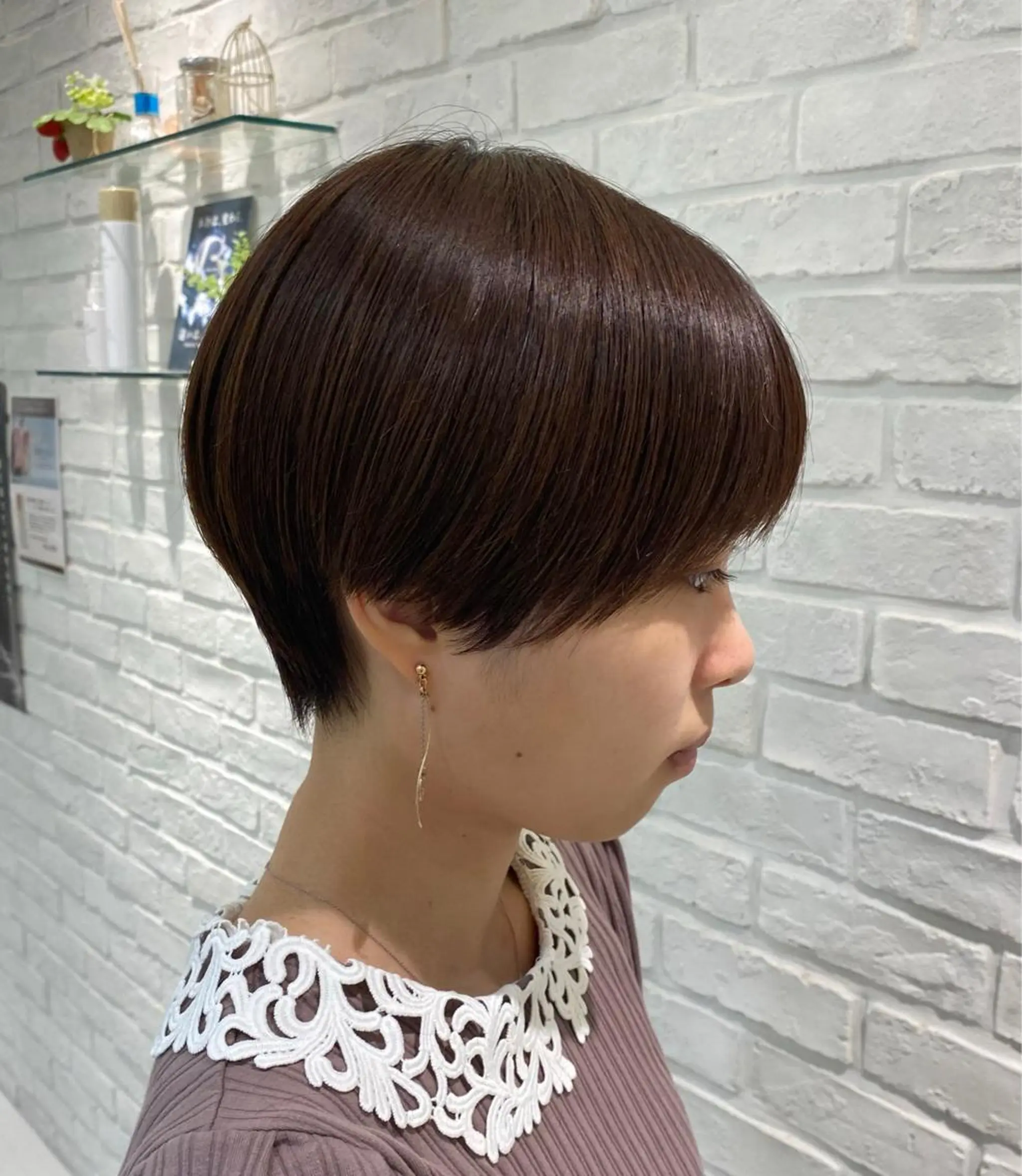 ショート カラー ショートボブ ハンサムショート アクアカラー 透明感カラー ハイライトカラー ヘアカラー トリートメント 🎗美髪艶髪🫧髪質 改善特化🥇菊地のヘアスタイル