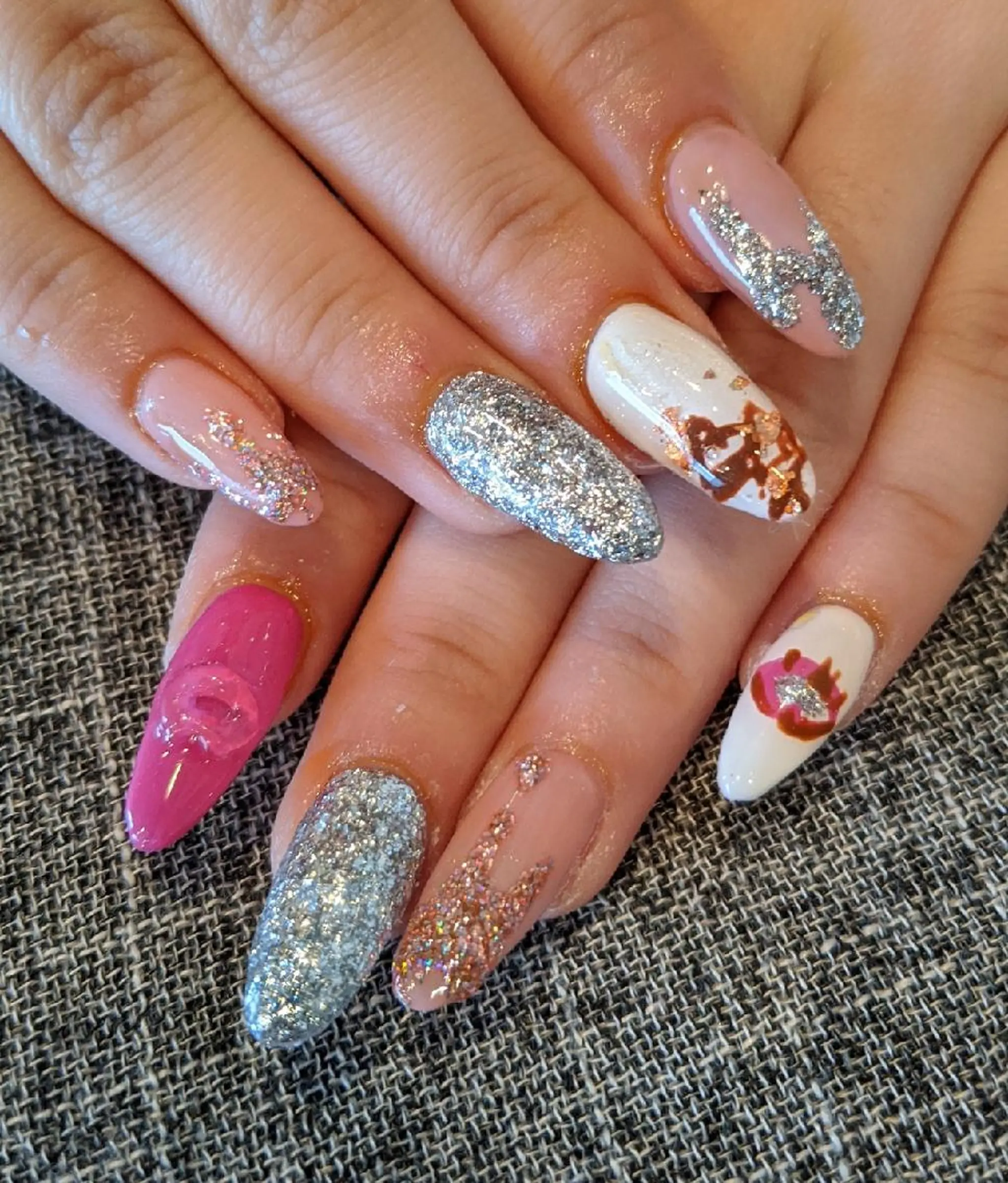 ネイル バレンタイン ハンドネイル private salon mieのネイルデザイン