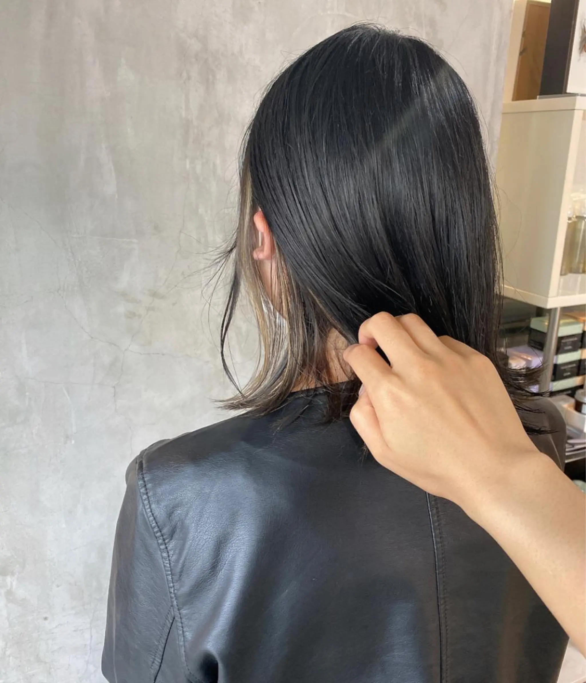 ショート カラー ヘアアレンジ stylist/蛯谷 珠里のヘアスタイル
