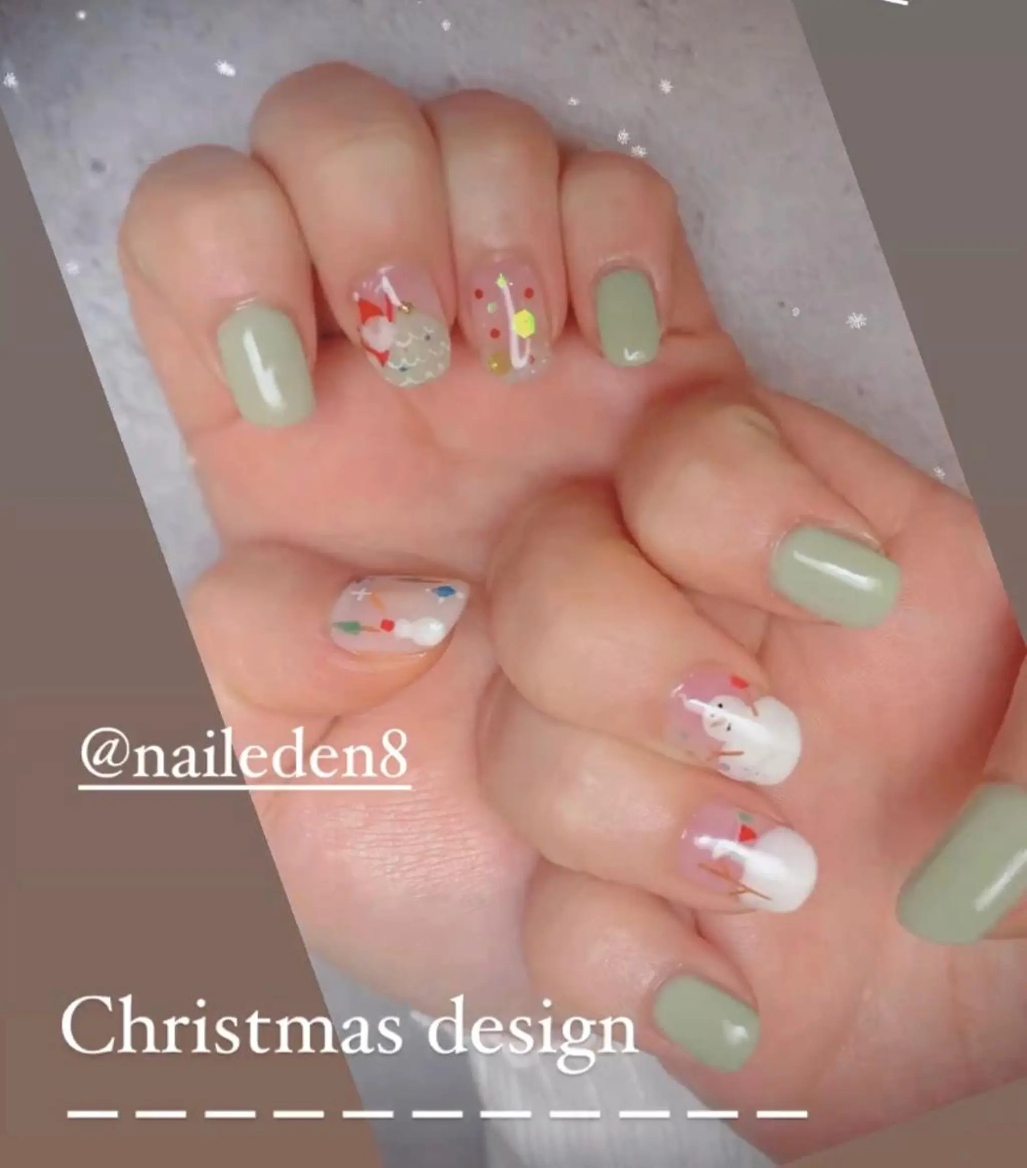 ネイル 持ち込み ハンドネイル ハンドケア Eden　private nail saron所属・Eden ♾️のネイルデザイン