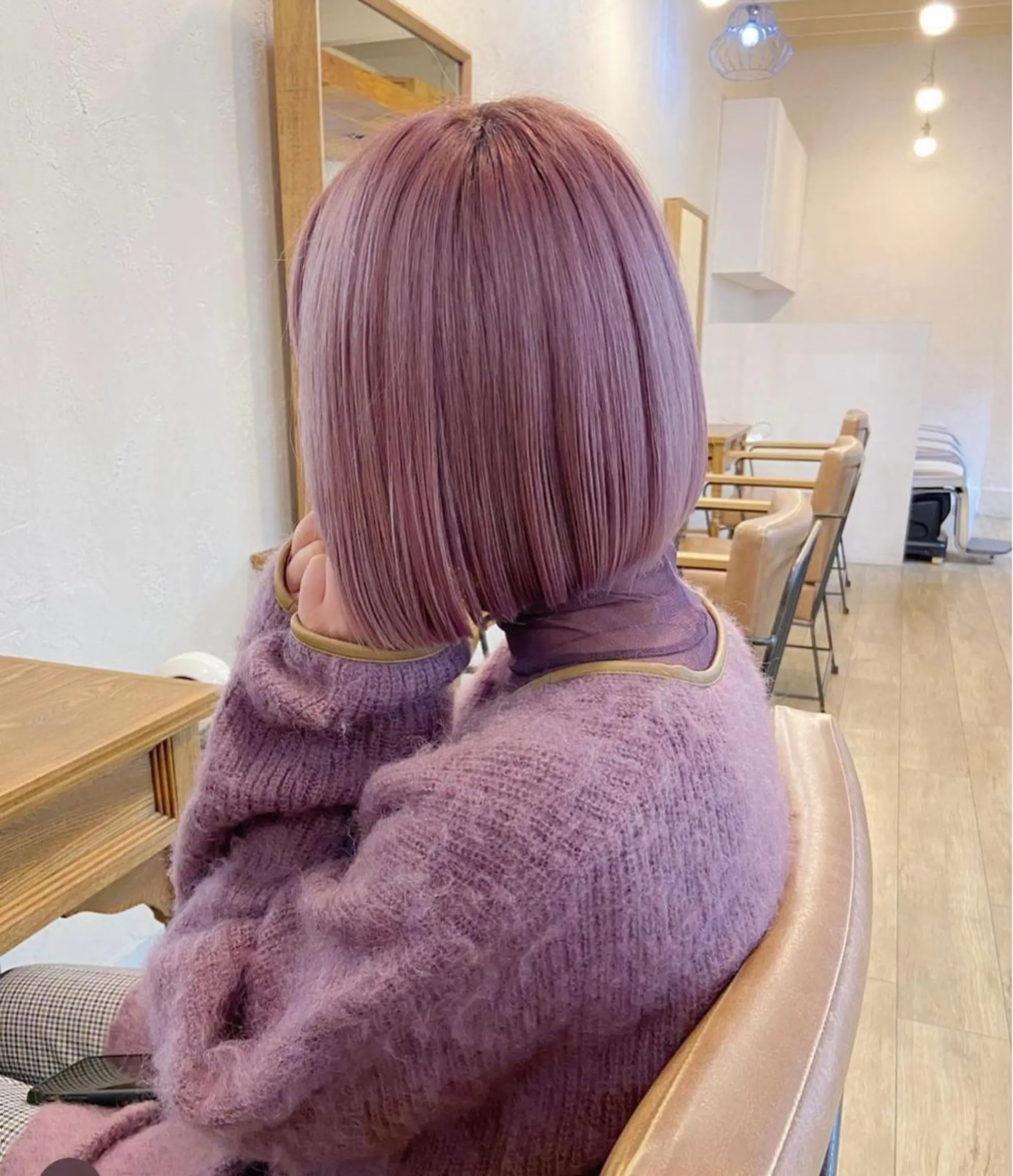 カラー カット パーマ/ボブ /レイヤー チヒロのヘアスタイル