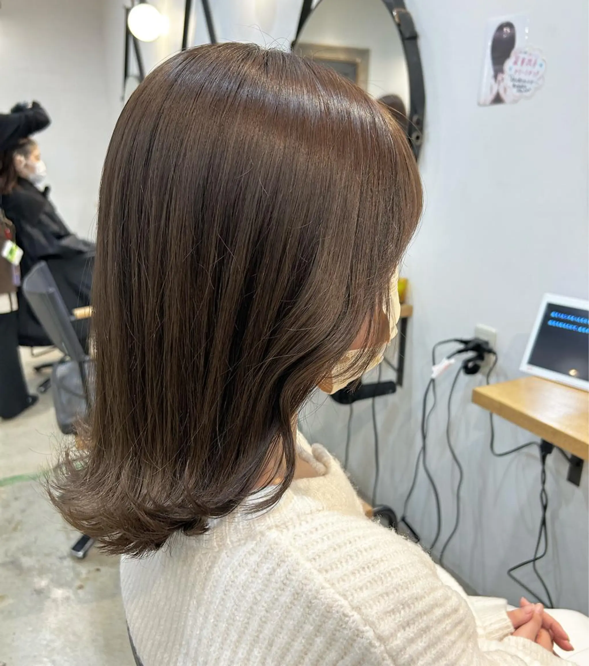 ミディアム カット 艶髪/髪質改善 yukaのヘアスタイル