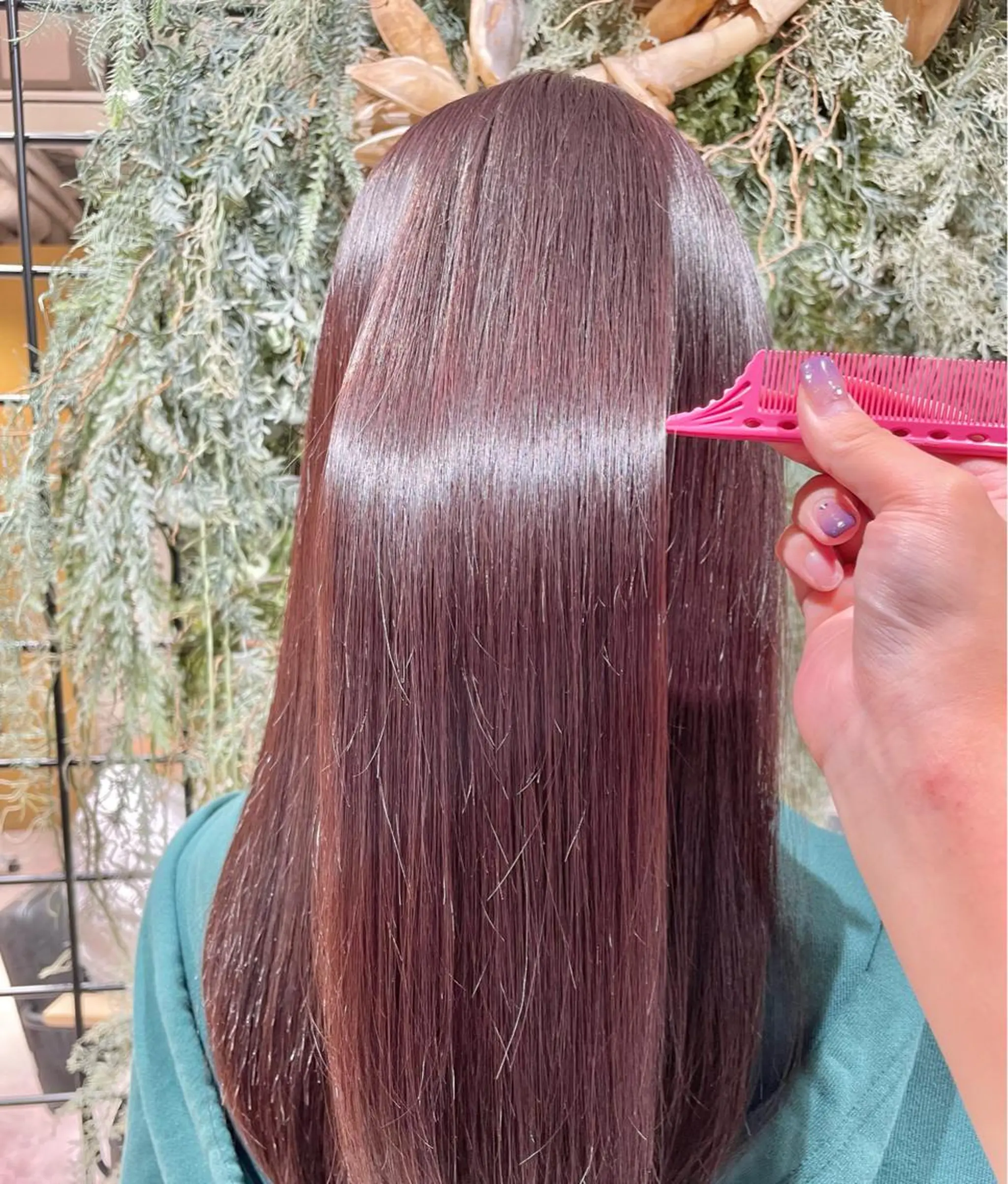 セミロング カラー ネイル マツエク・マツパ アイブロウ 眉カラー 髪質改善 トリートメント 韓国マツエク/まつパ 🎀misaki🎀のマツエク・マツパデザイン