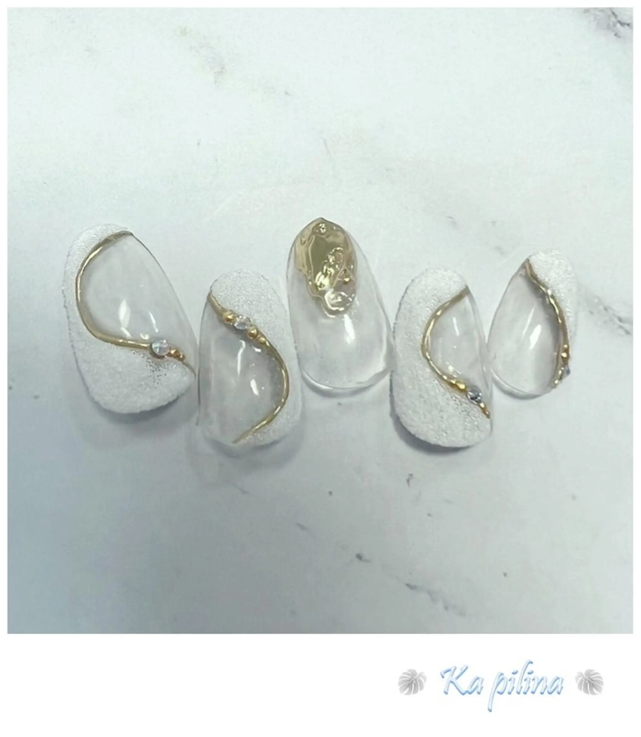 ネイル Nail salon Ka pilinaのネイルデザイン