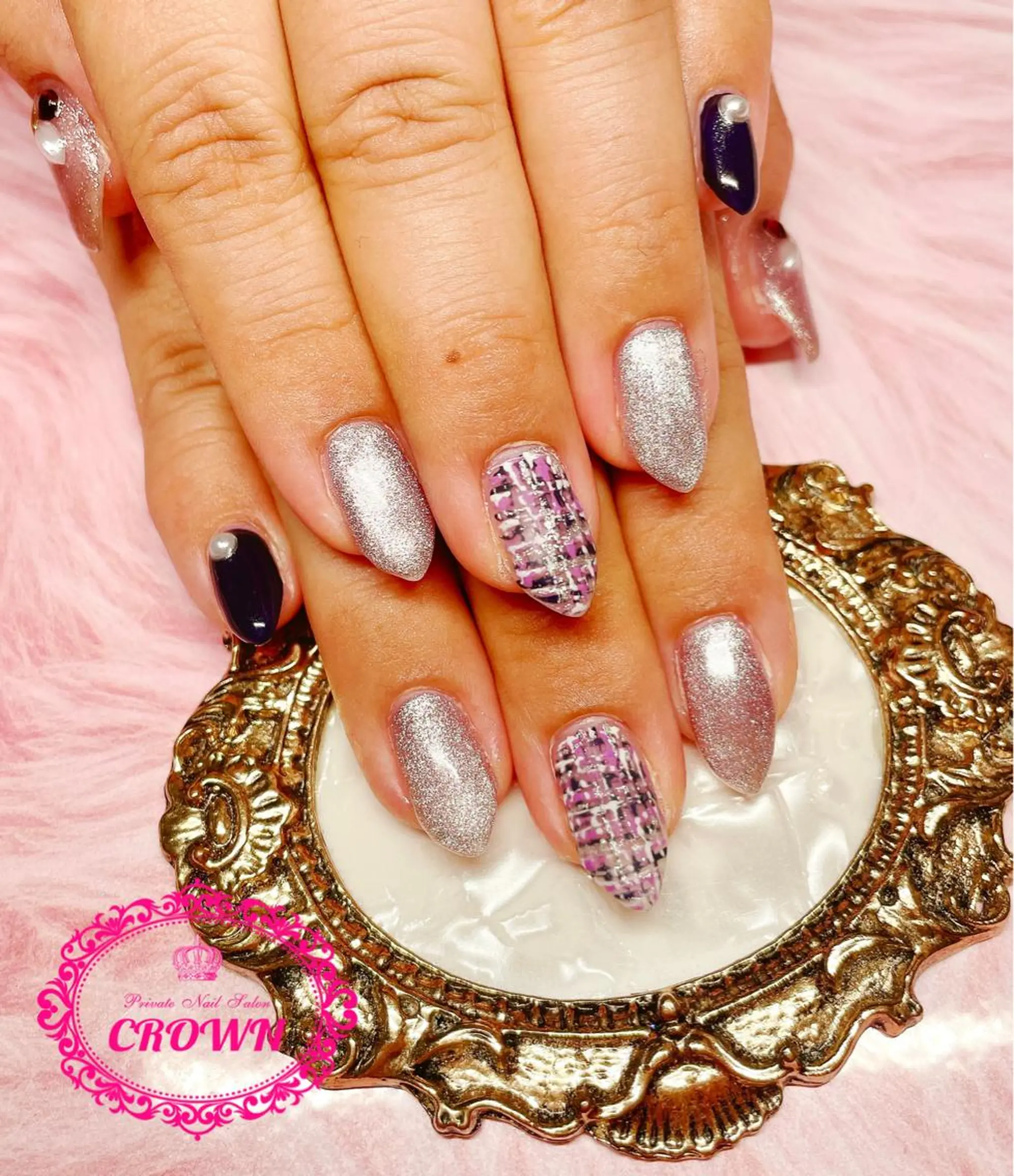 ネイル CROWN プライベートサロンのネイルデザイン