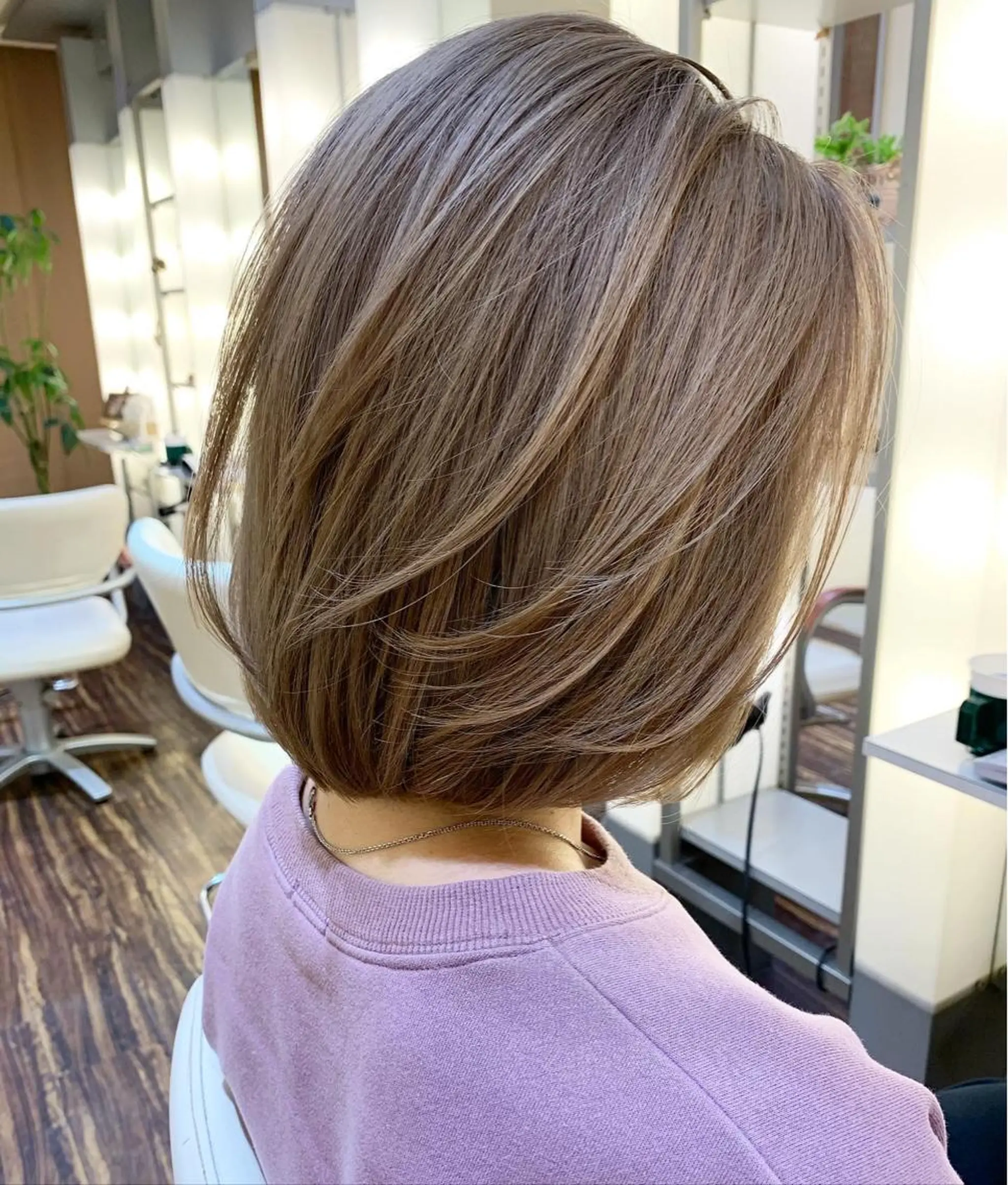 ショート カラー ベージュカラー 髪質改善サロン 心斎橋ARCHEのヘアスタイル