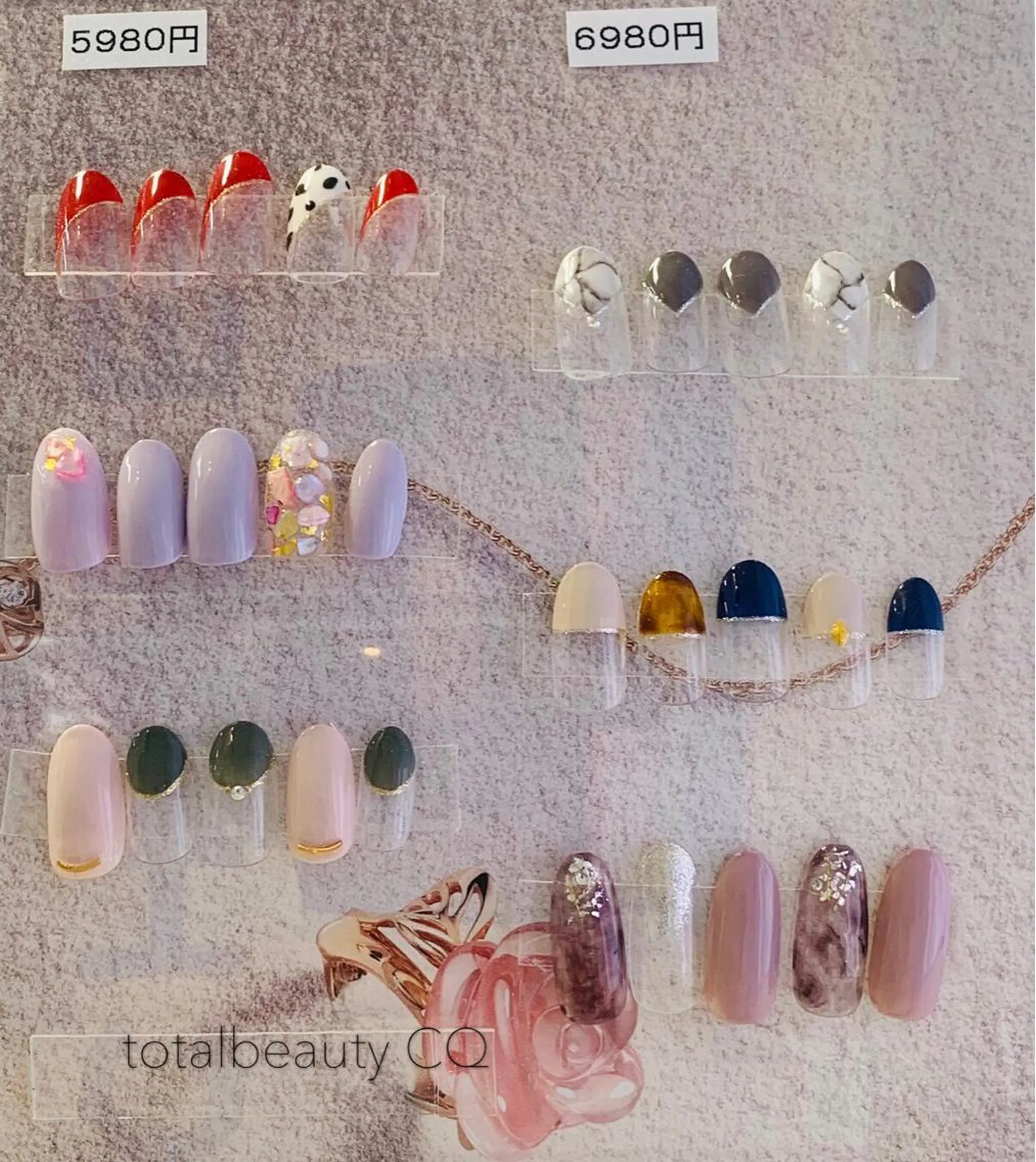 ネイル トータルビューティー CQのネイルデザイン