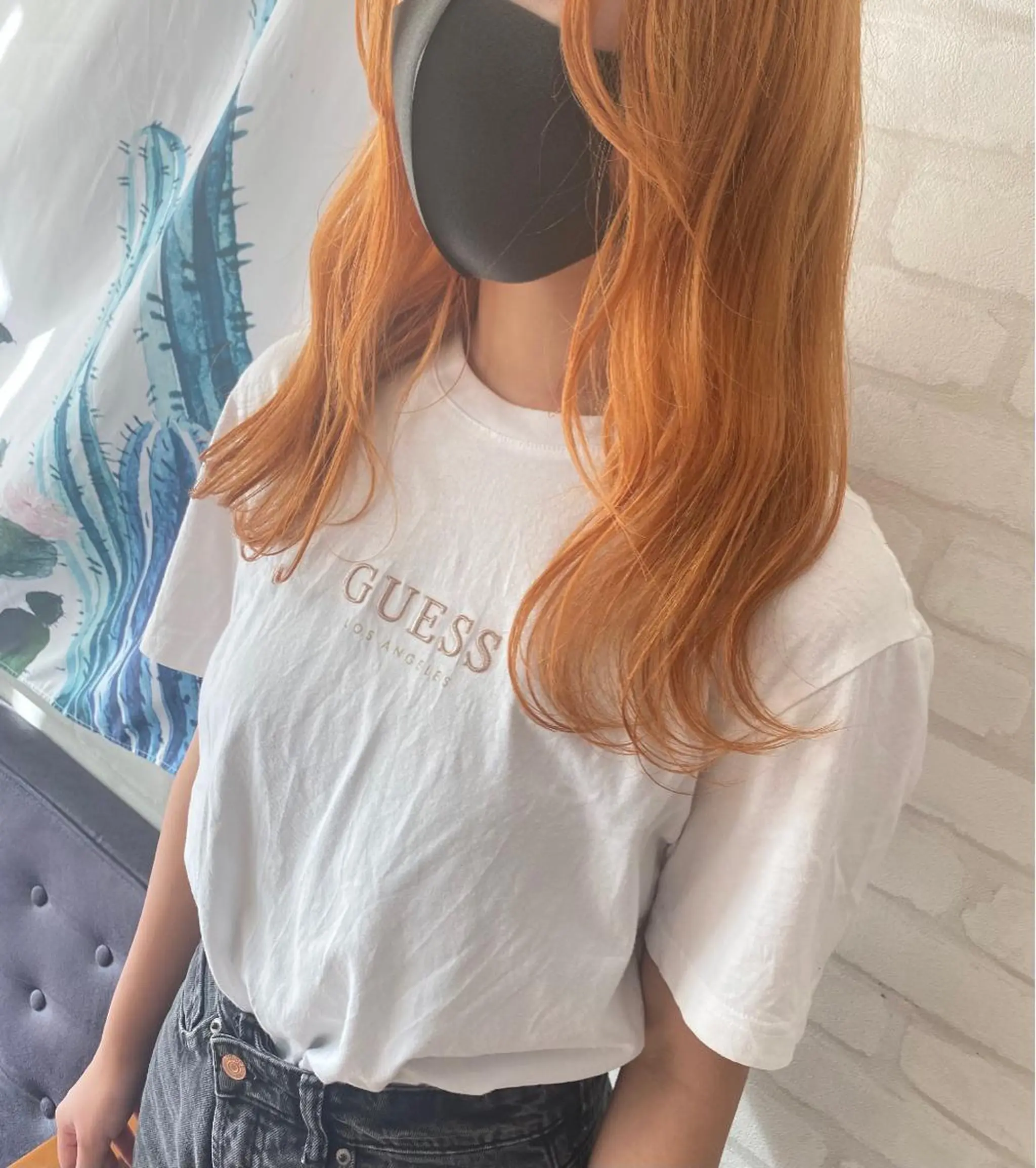 ロング ボブ エクステ ハイライト 髪質改善 韓国風ヘア ココルアナ 豊中美容室のヘアスタイル