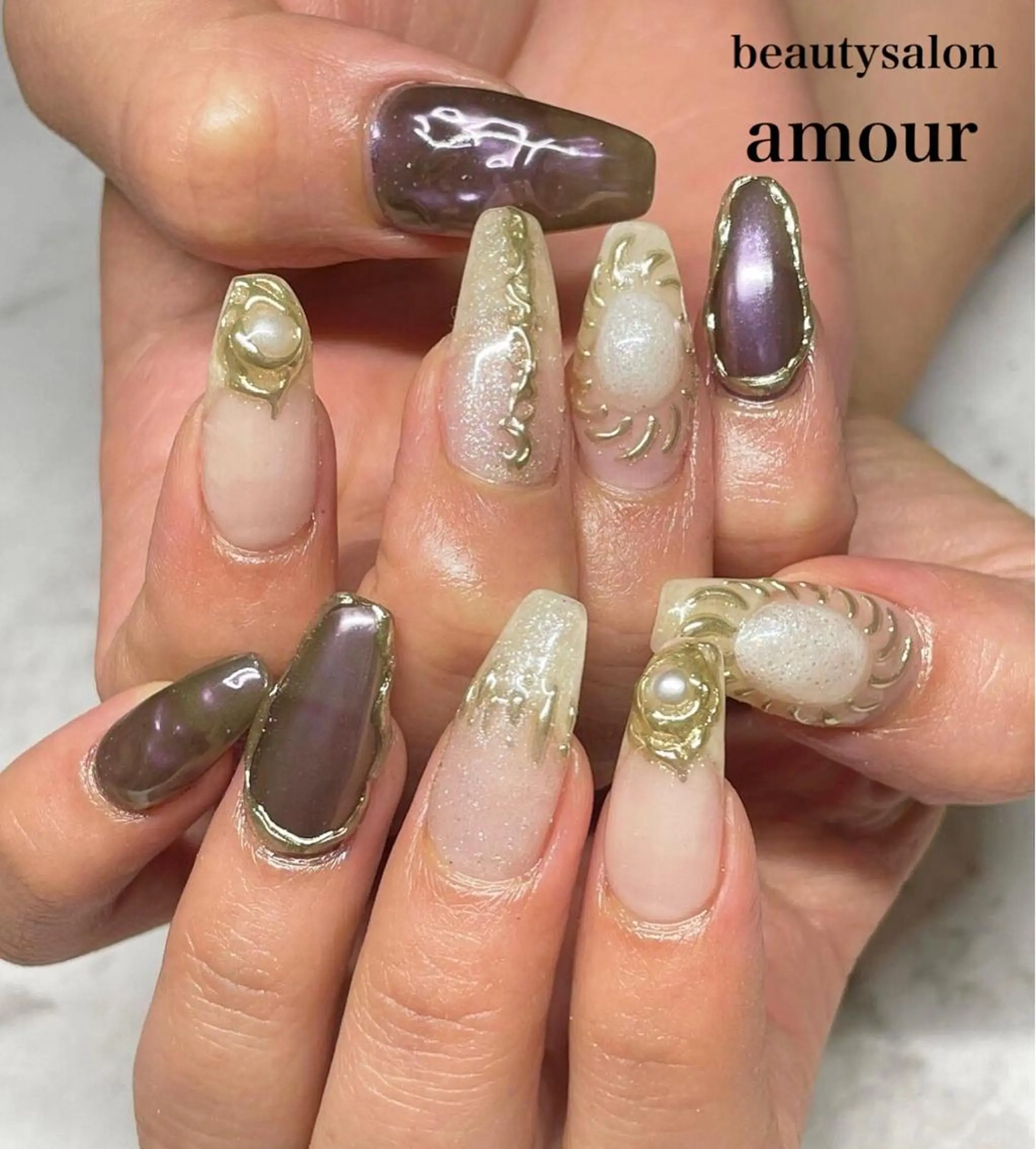 ネイル amour 平塚所属・amour 平塚店のネイルデザイン