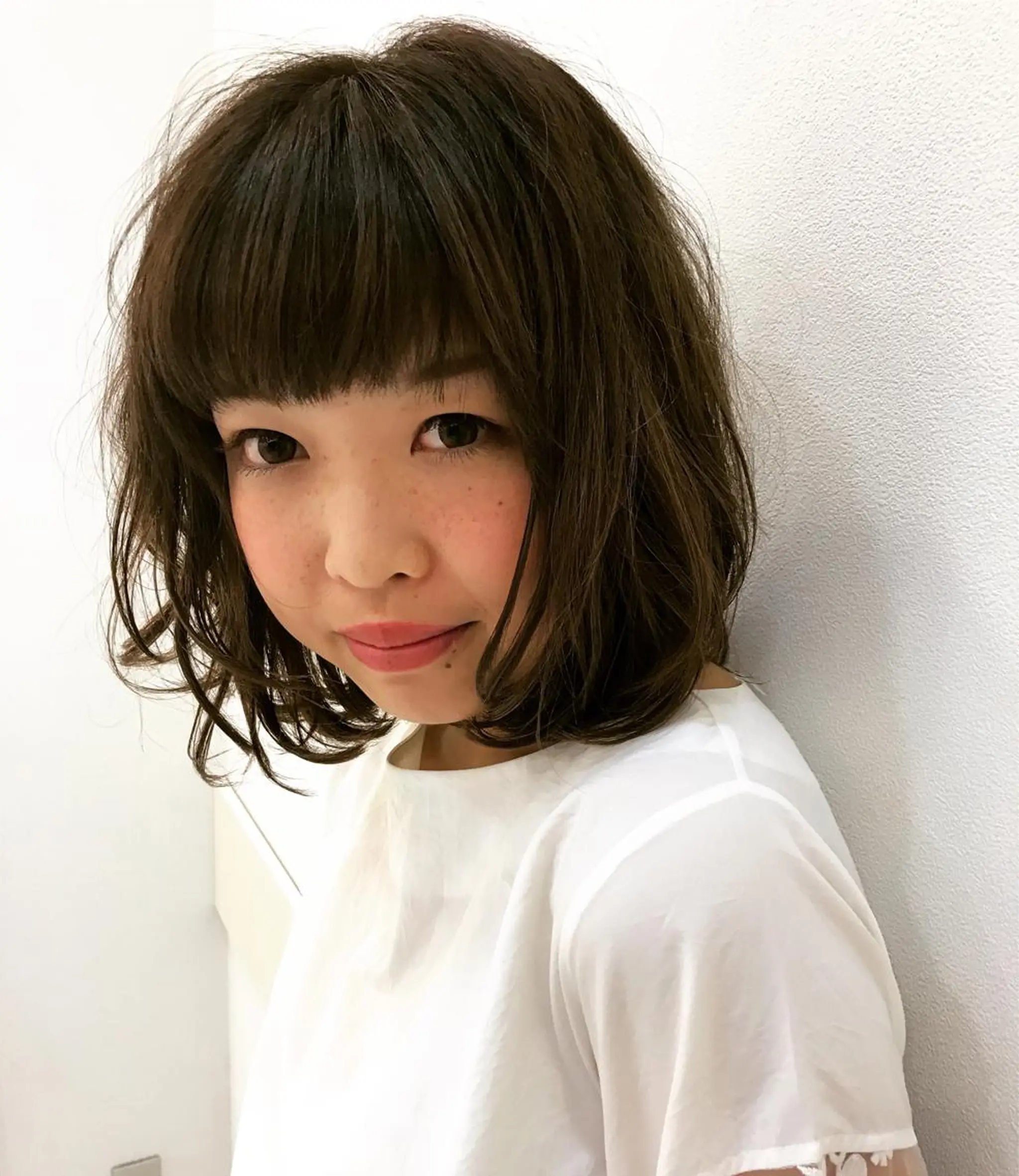 ミディアム ボブ トータルビューティー K:R鶴川のヘアスタイル