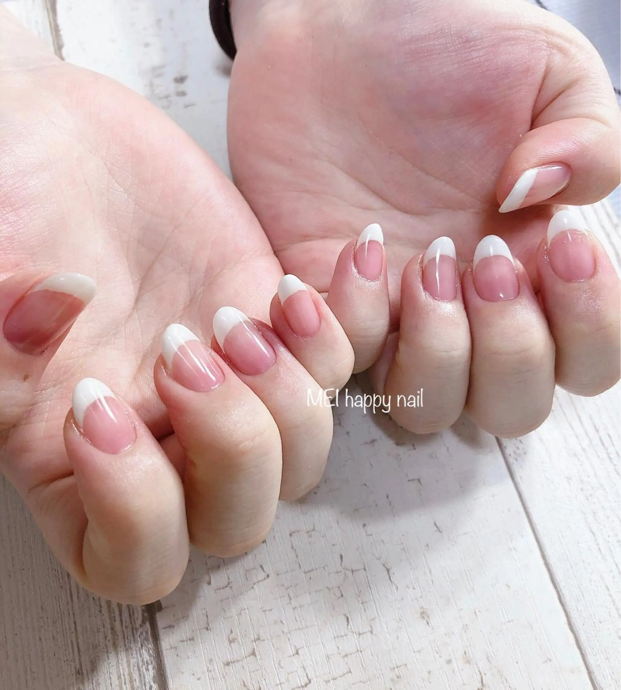 ネイル 北浦和 自爪育成ケアのネイルデザイン