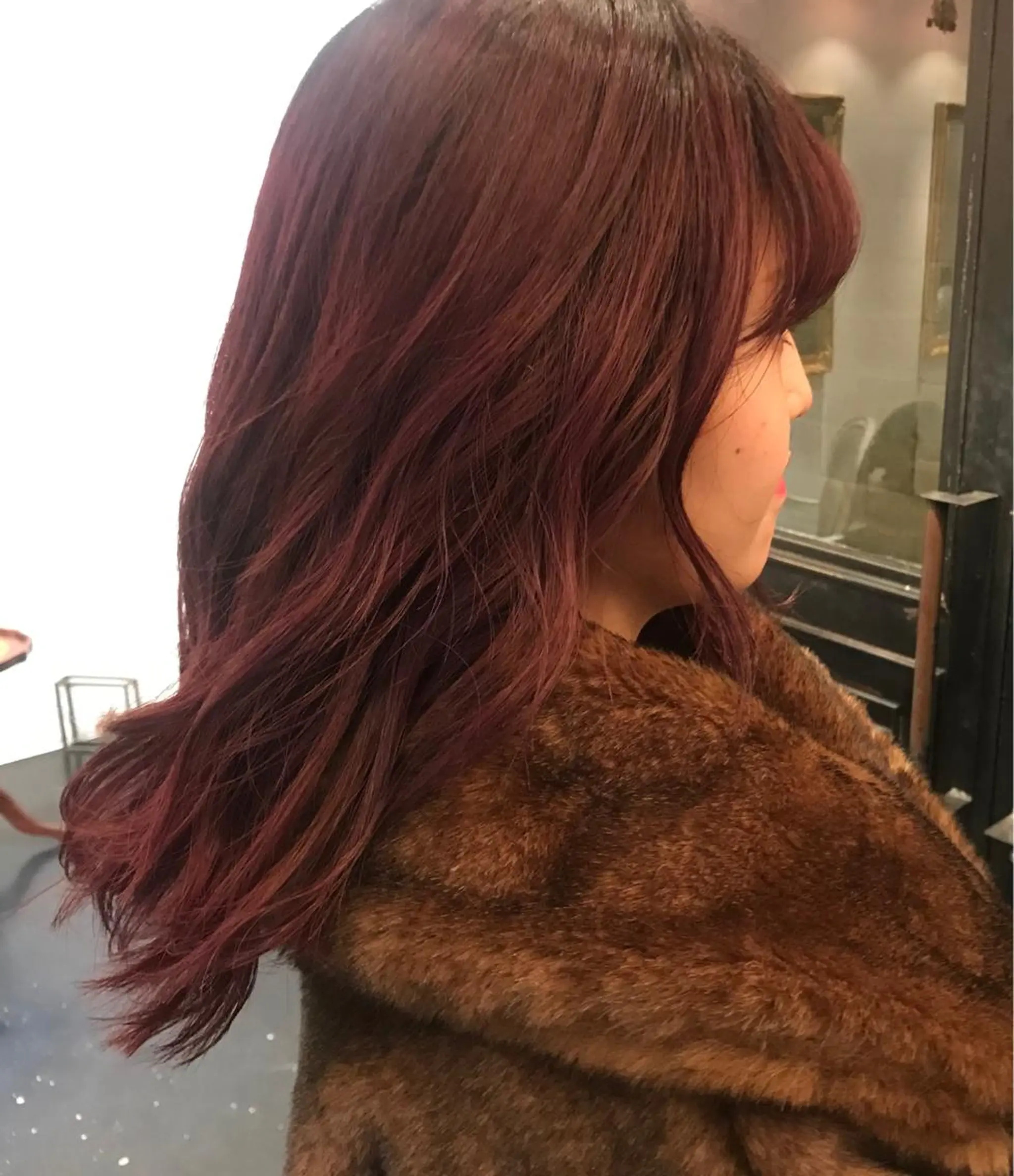 ミディアム カラー tonari 梅田、中崎町のヘアスタイル