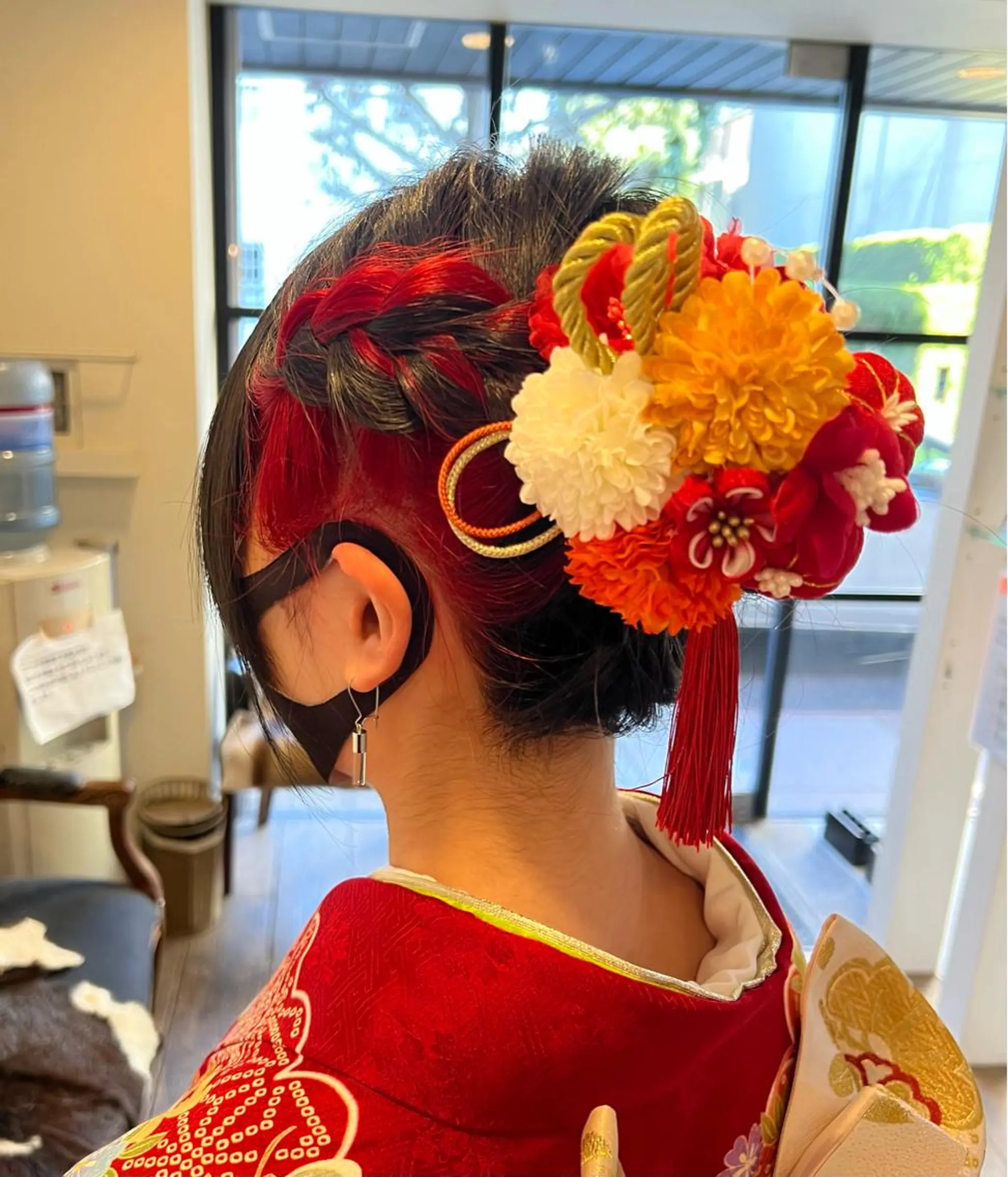 セミロング 小澤 奈津美のヘアスタイル