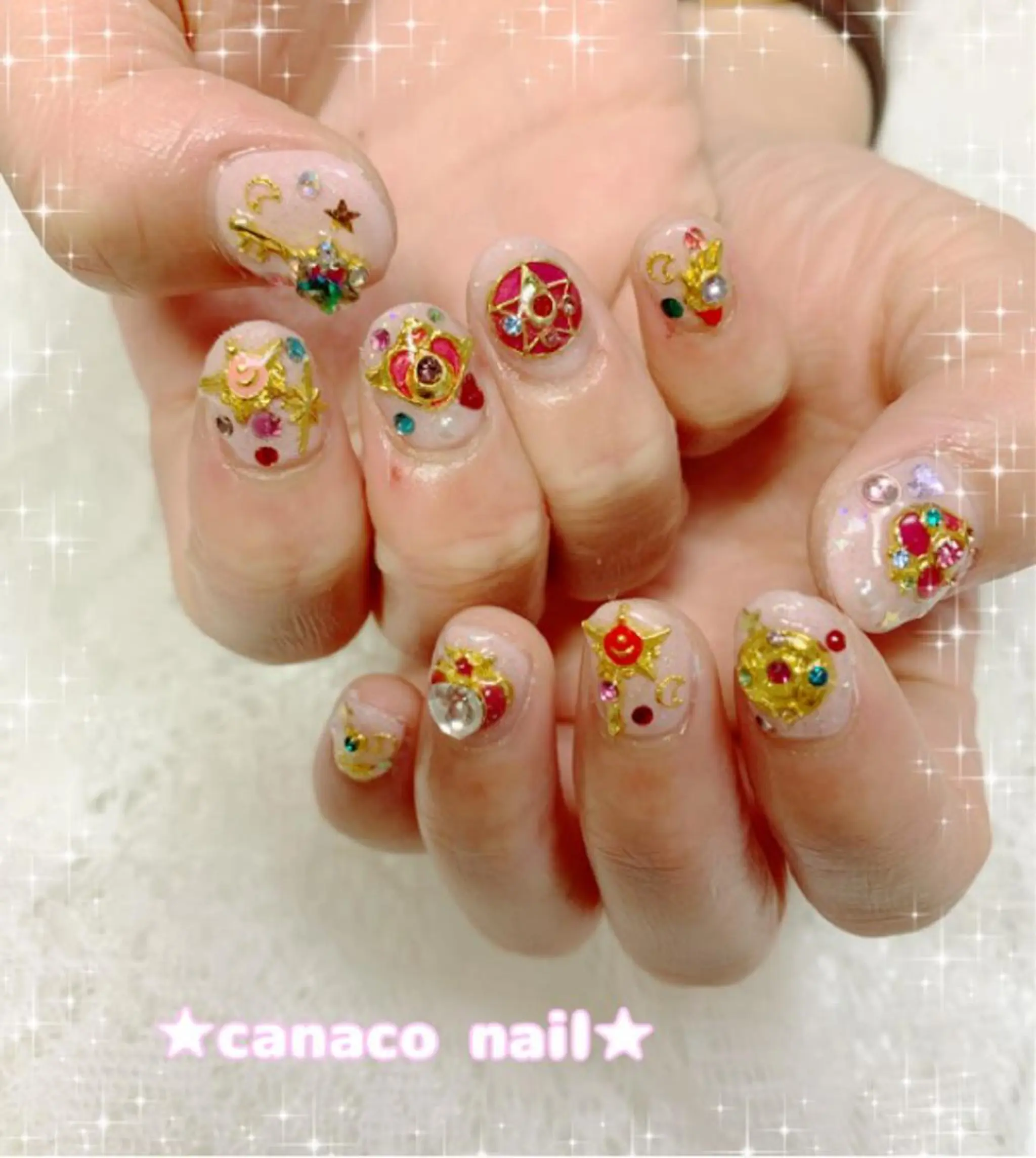 ネイル アートネイル 持ち込み ハンドネイル ハンドケア Felice所属・ベテランネイル cnc  nailのネイルデザイン