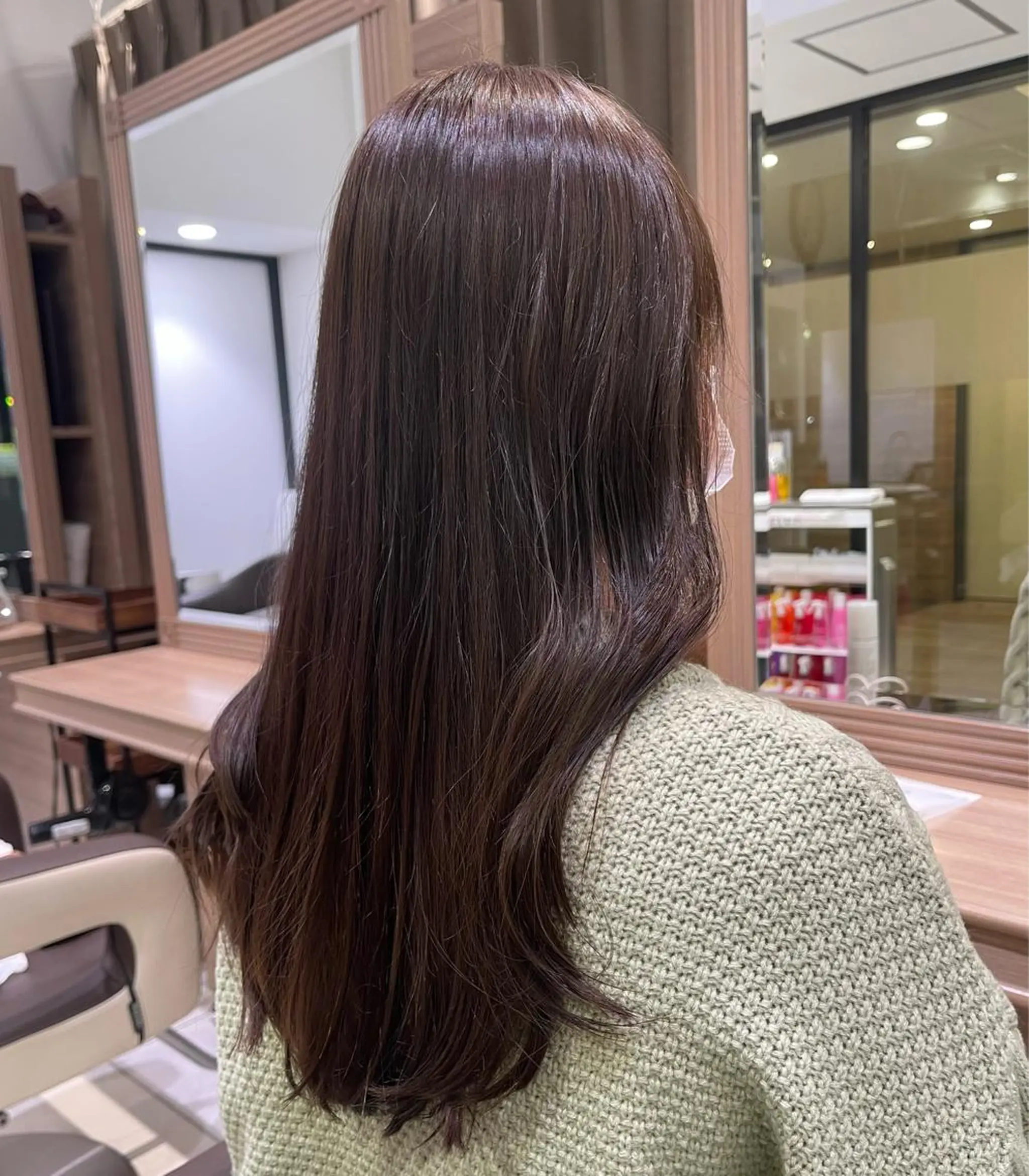 ロング カラー 艶カラー みゆう🎀のヘアスタイル