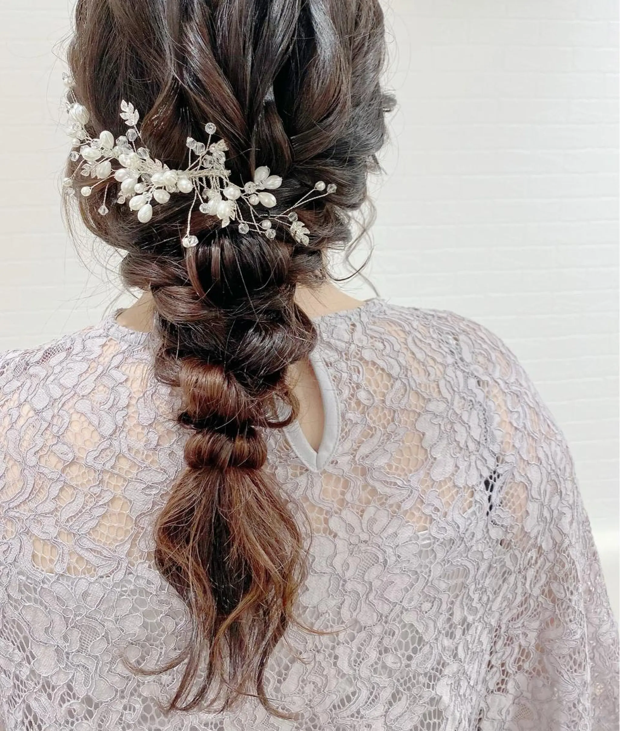 セミロング ヘアアレンジ ヘアセット GRANLUSSO 〜グランルッソ駅前店所属・木口 嘉美のヘアスタイル