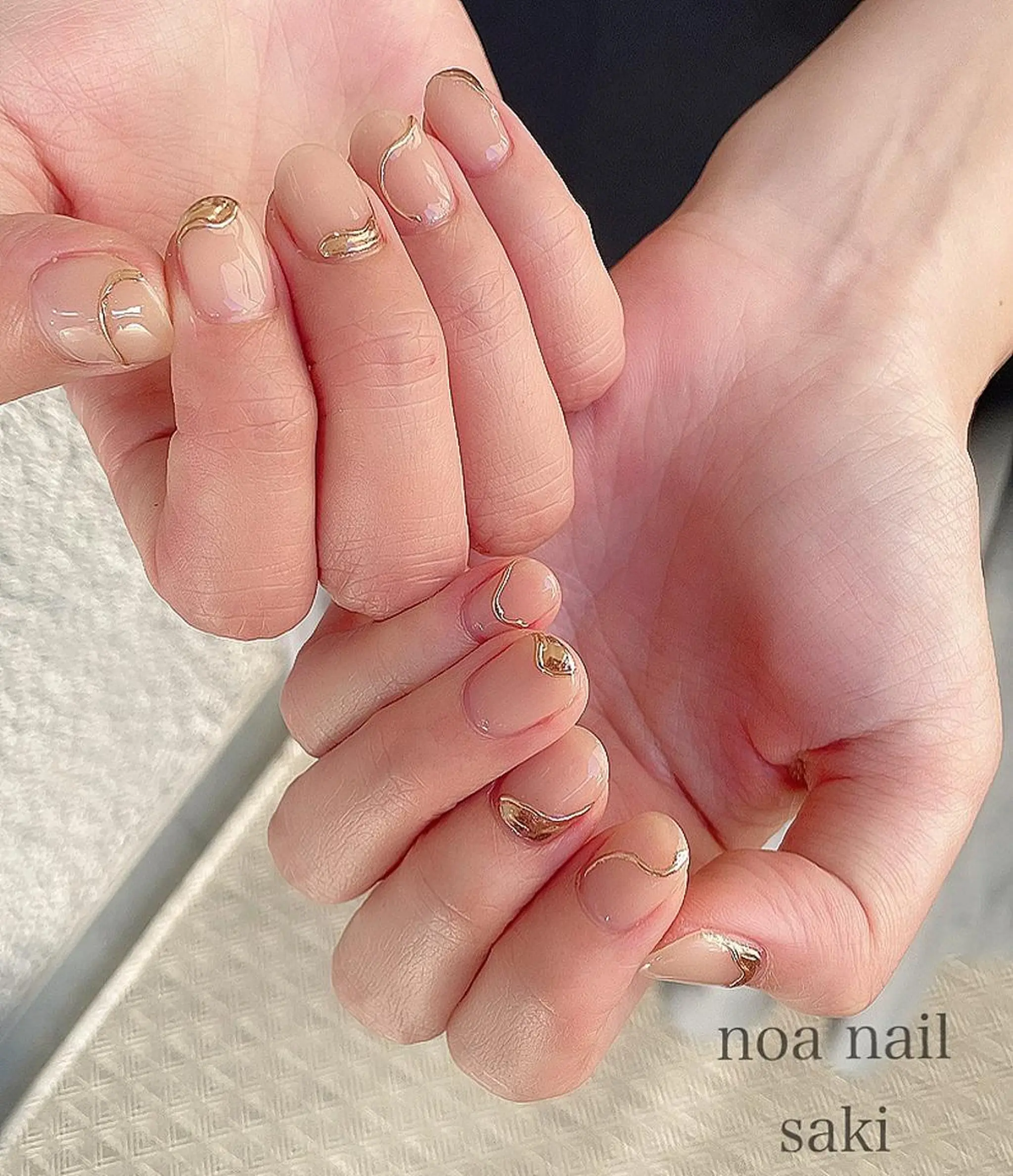 ネイル アートネイル オーロラネイル ジェルネイル 氷ネイル・うるうるネイル ミラーネイル nailsalon noa所属・nailsalon noaのネイルデザイン