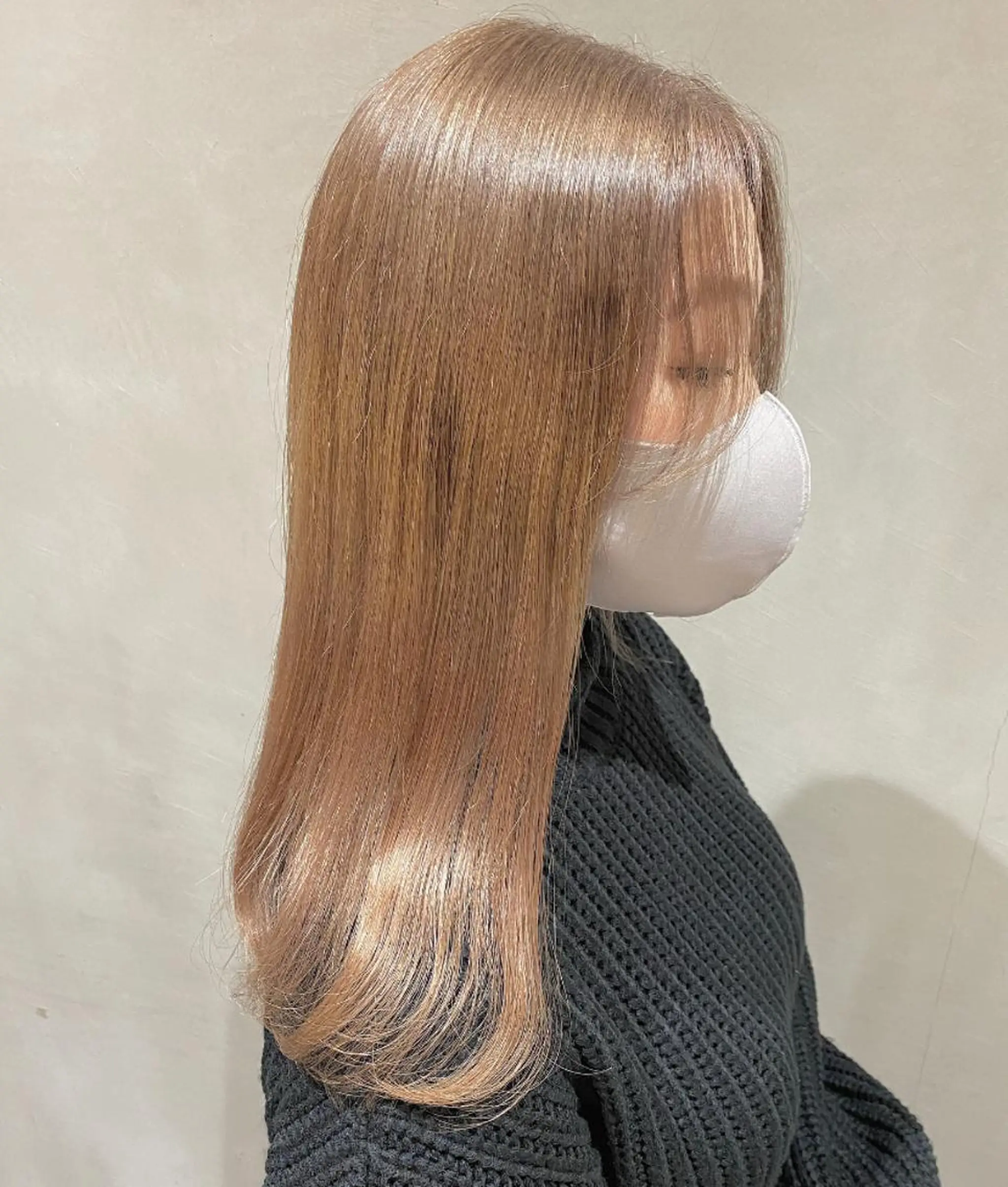 セミロング カラー 🧡色落ちまで2度綺 麗なカラー🧡ヨシキのヘアスタイル
