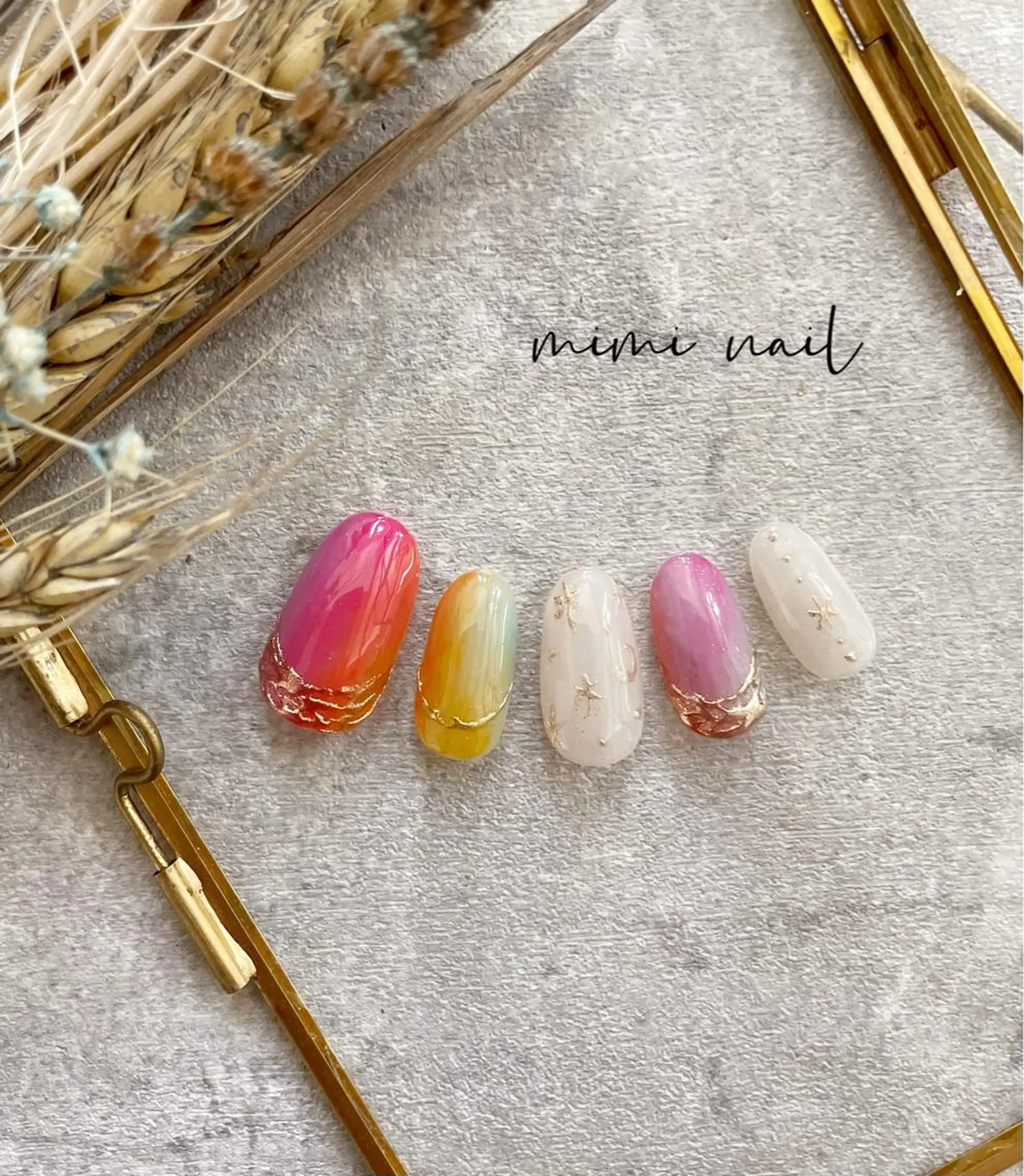 ネイル フットネイル mimi nailのネイルデザイン