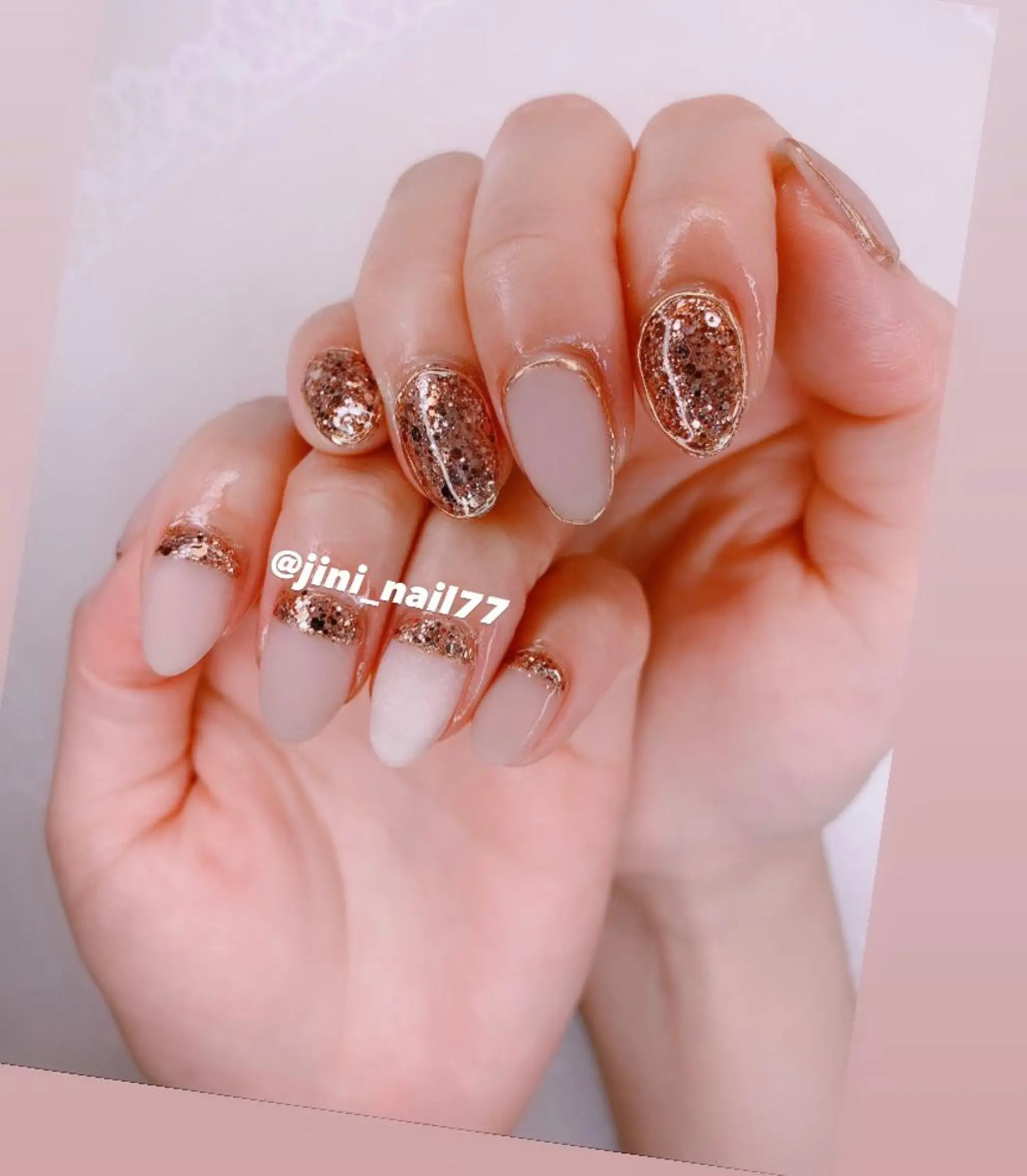 ネイル ハンドネイル JINI NAIL所属・ジニ ネイルのネイルデザイン